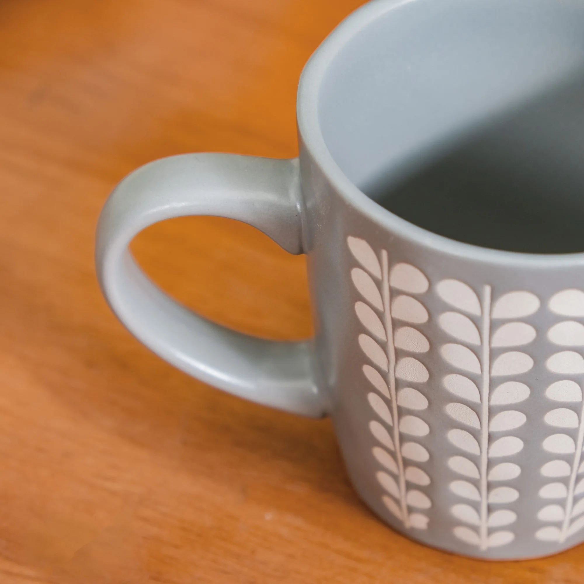 Robinia Printed Ceramic Coffee Mug Set of 6 275ml - Image 7