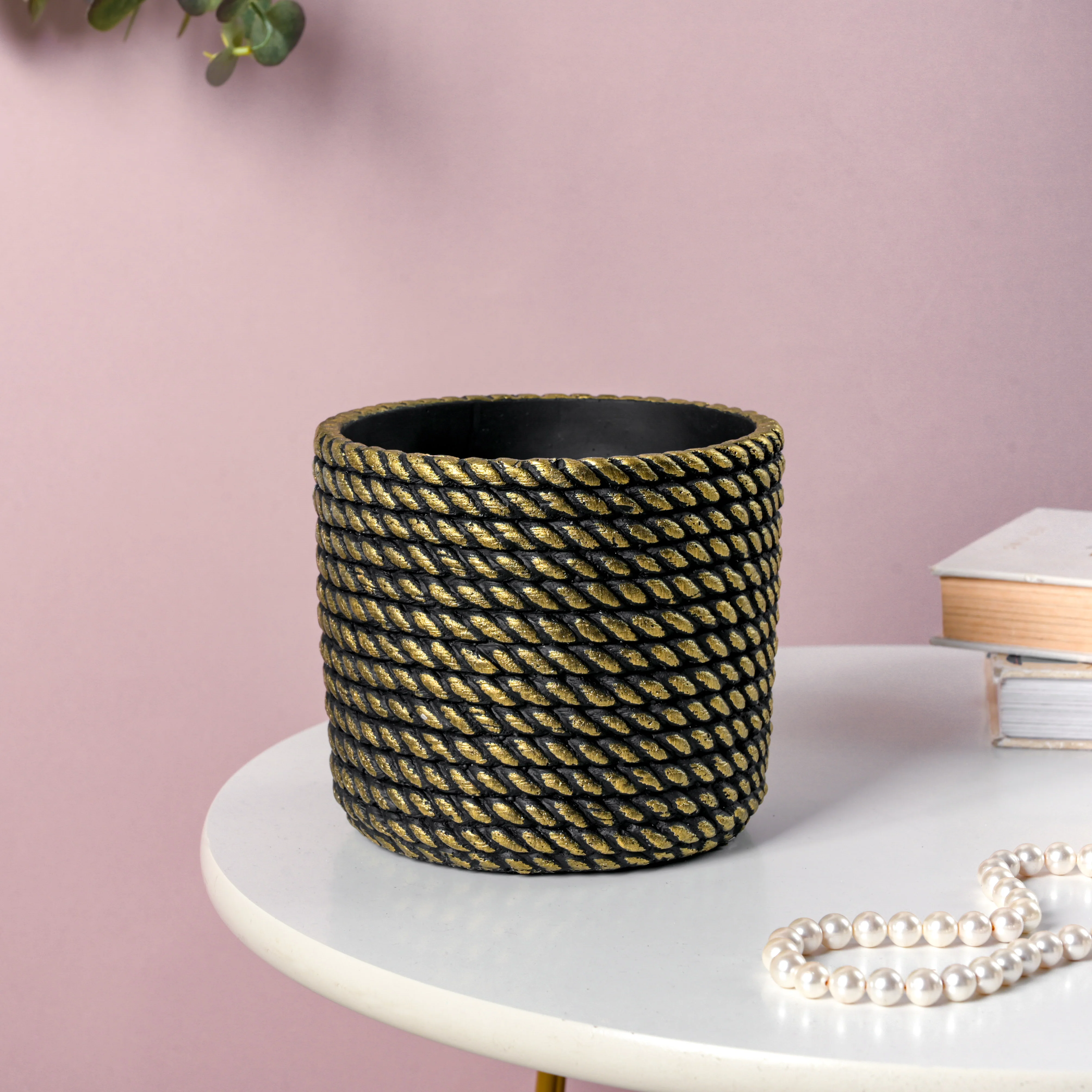 Ceramic Rope Planter Pot - Image 8