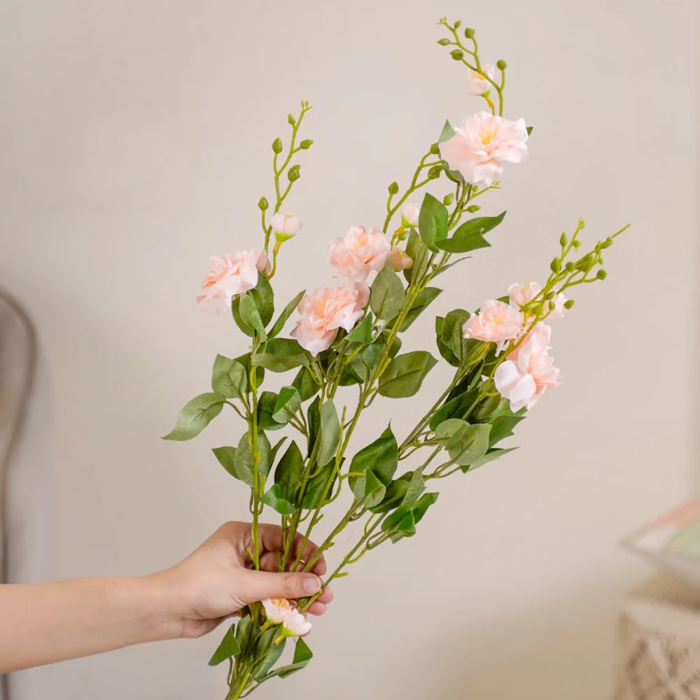 Rose Bouquet For Home Decor Peach - Image 2