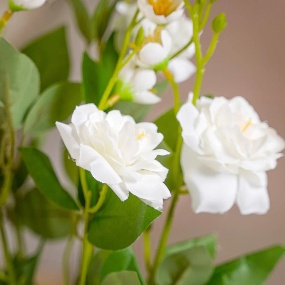 Rose Bouquet For Home Decor White - Image 5