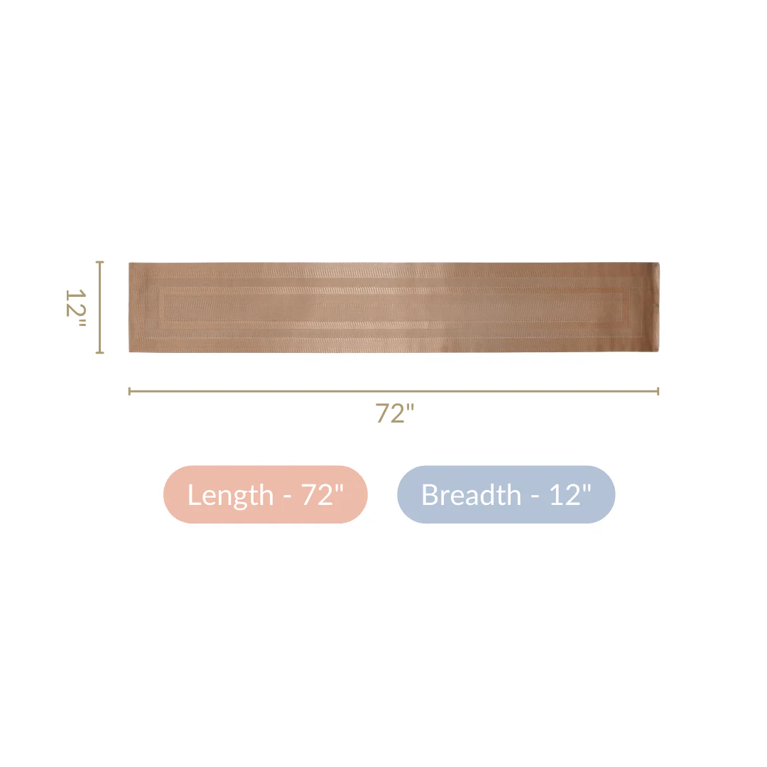 Bronze Dining Table Runner - Image 5