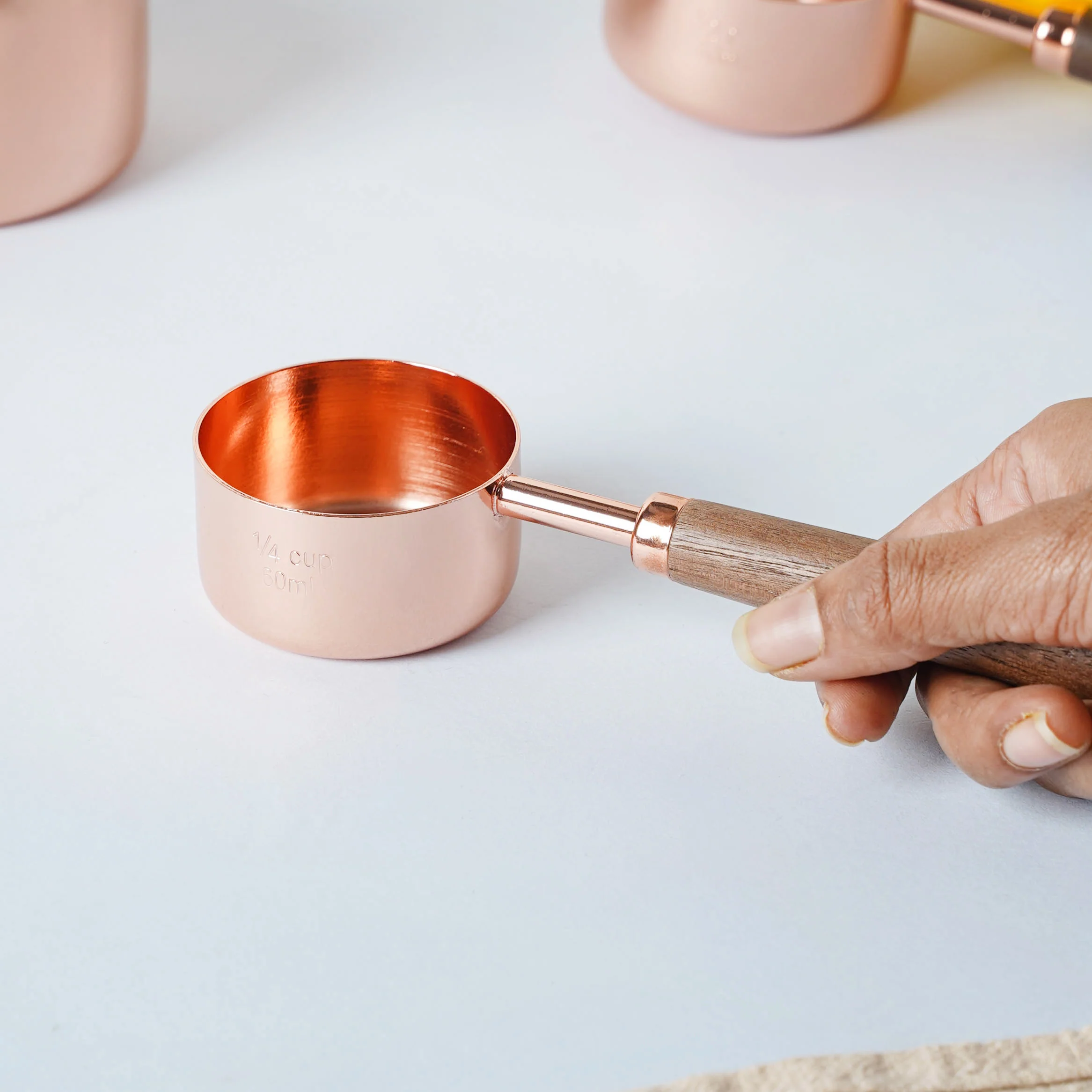 Rose Gold Measuring Spoon Set - Image 11