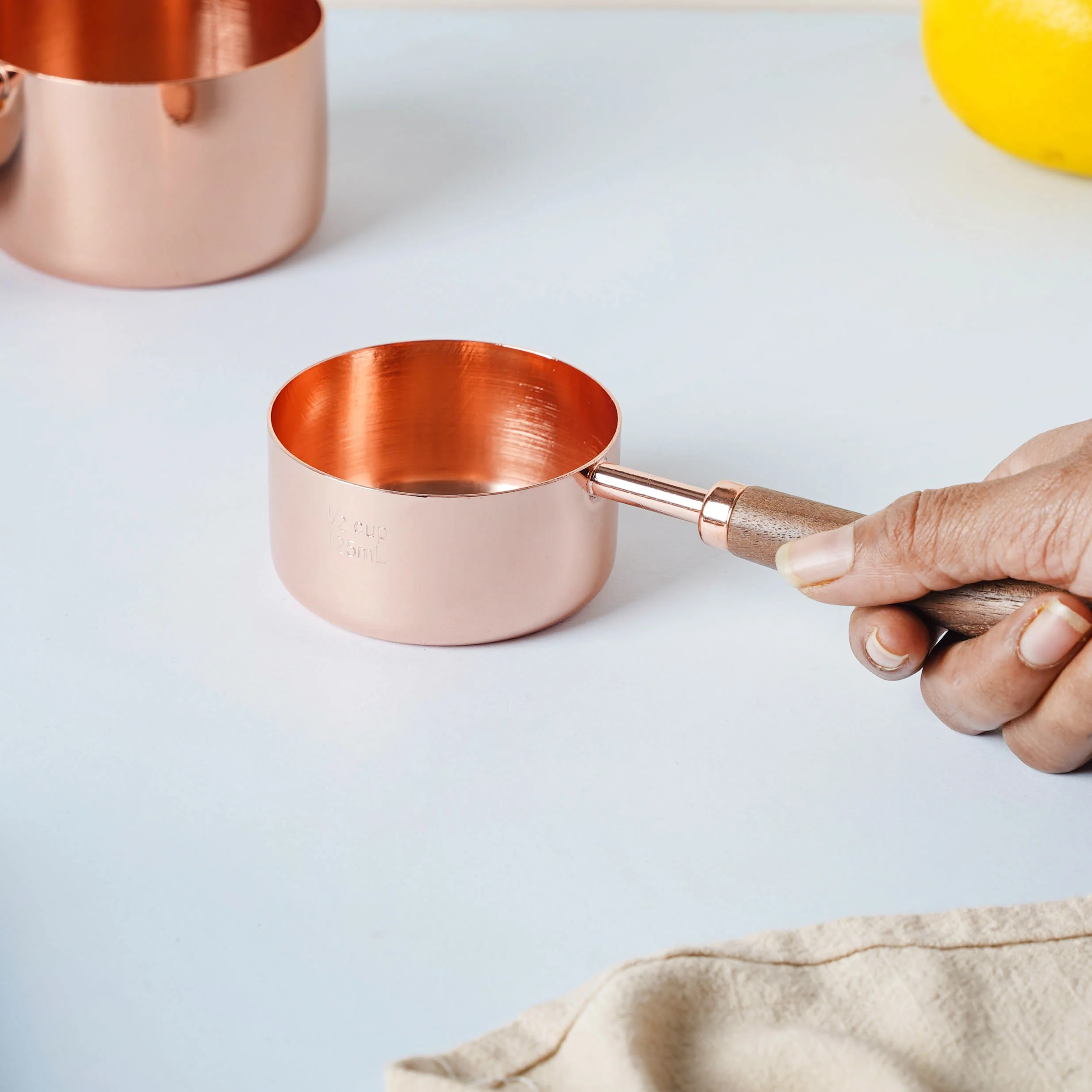 Rose Gold Measuring Spoon Set - Image 9