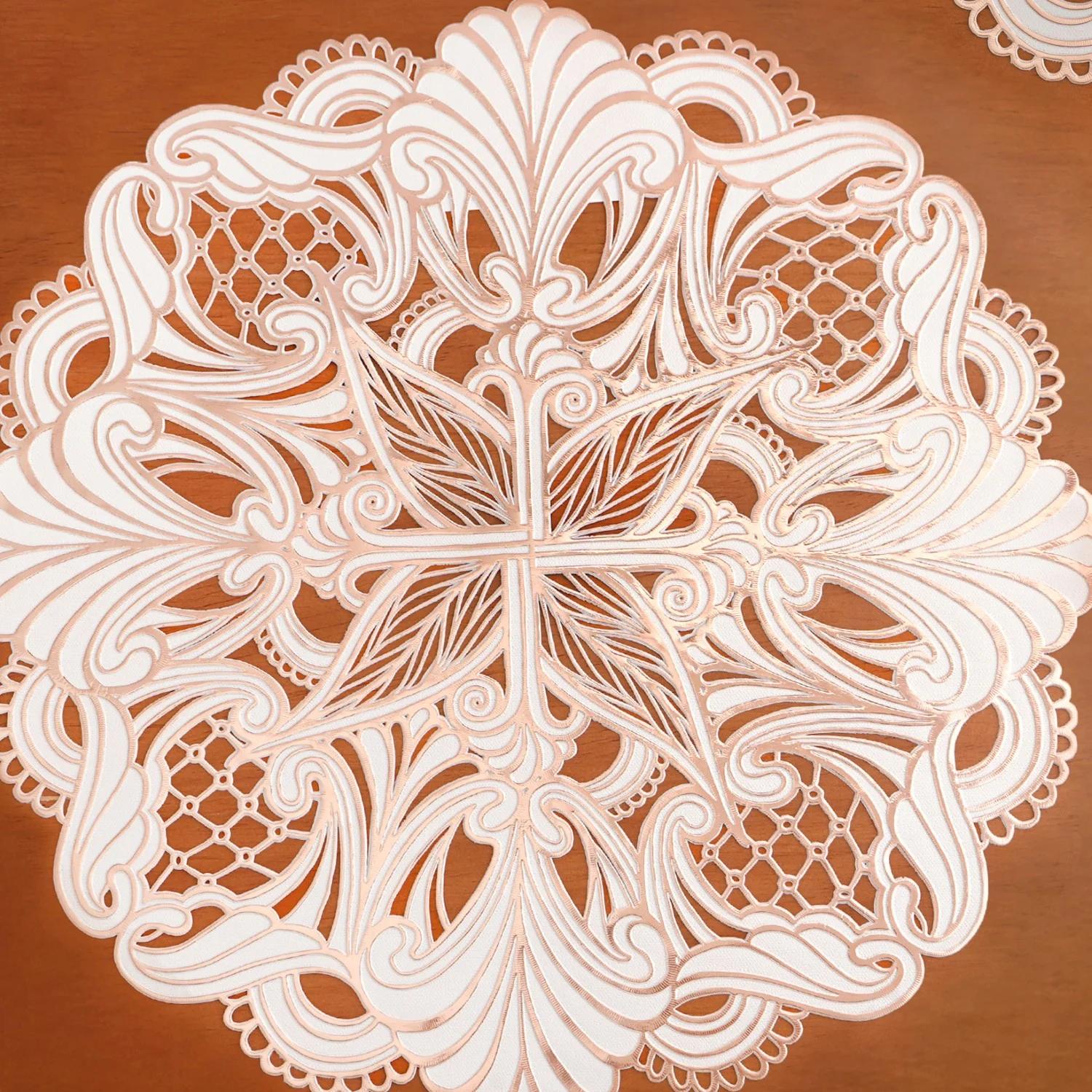 Rosegold Reverie Placemat Set Of 6 - Image 6