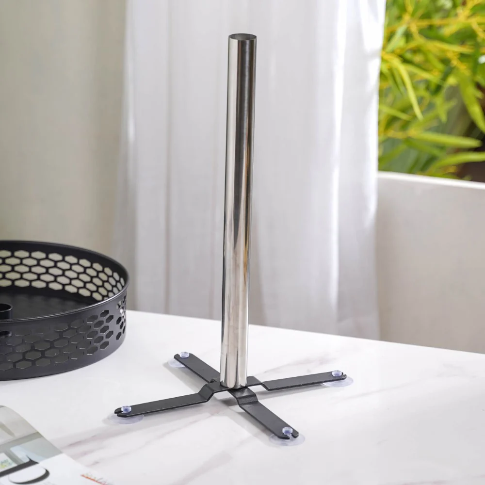 Rotating Metal Storage Rack Black - Image 5