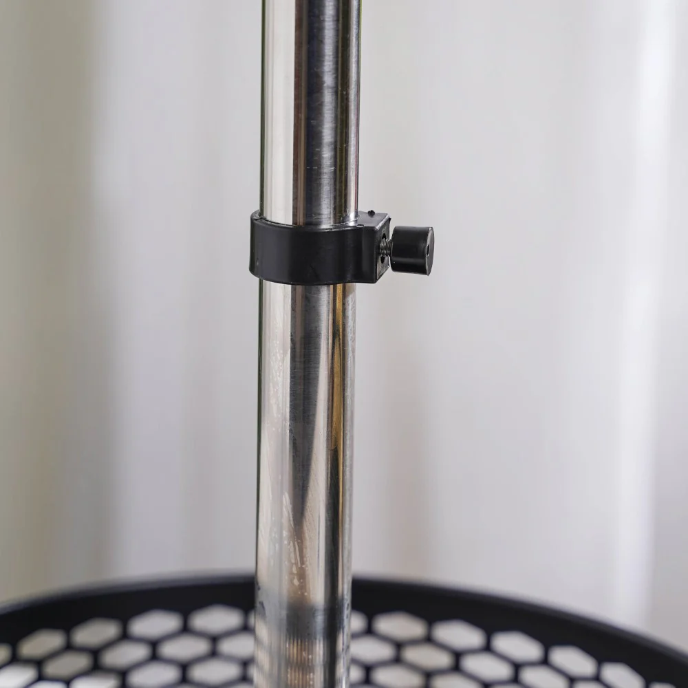 Rotating Metal Storage Rack Black - Image 7