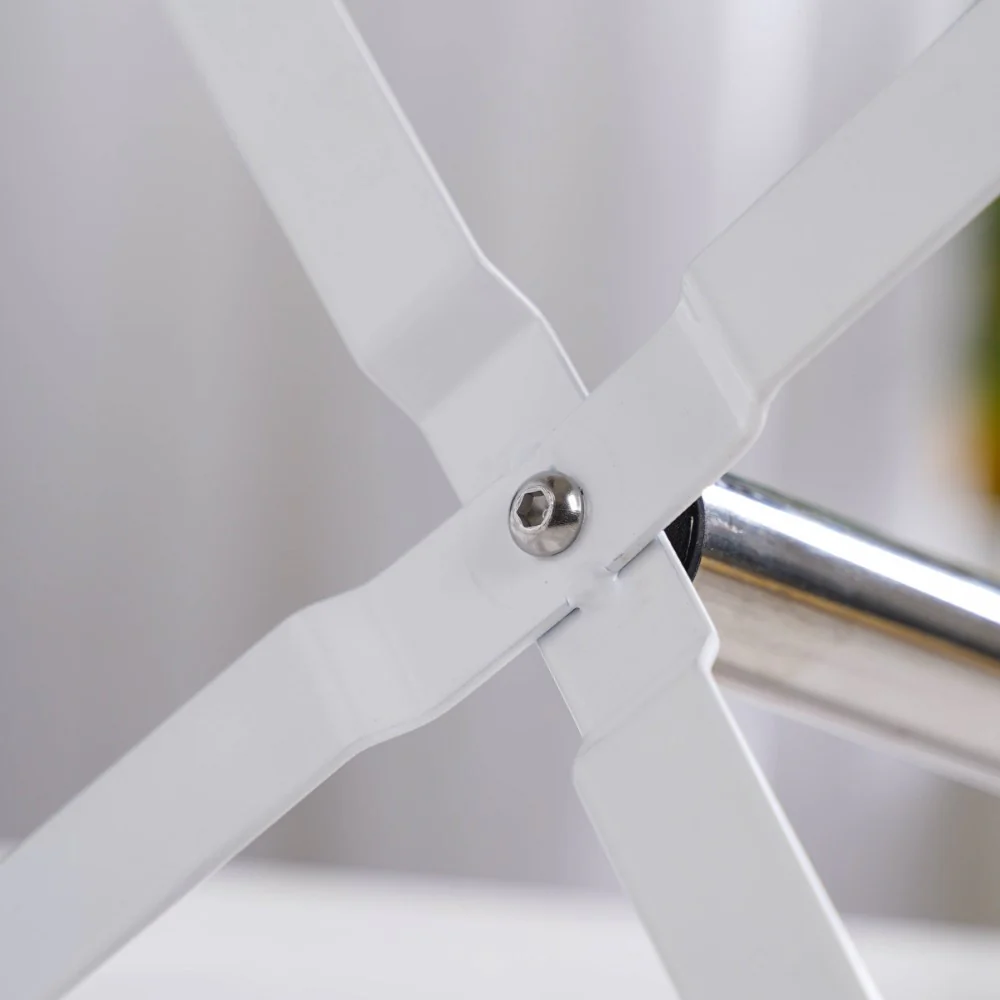 Rotating Metal Storage Rack White - Image 8