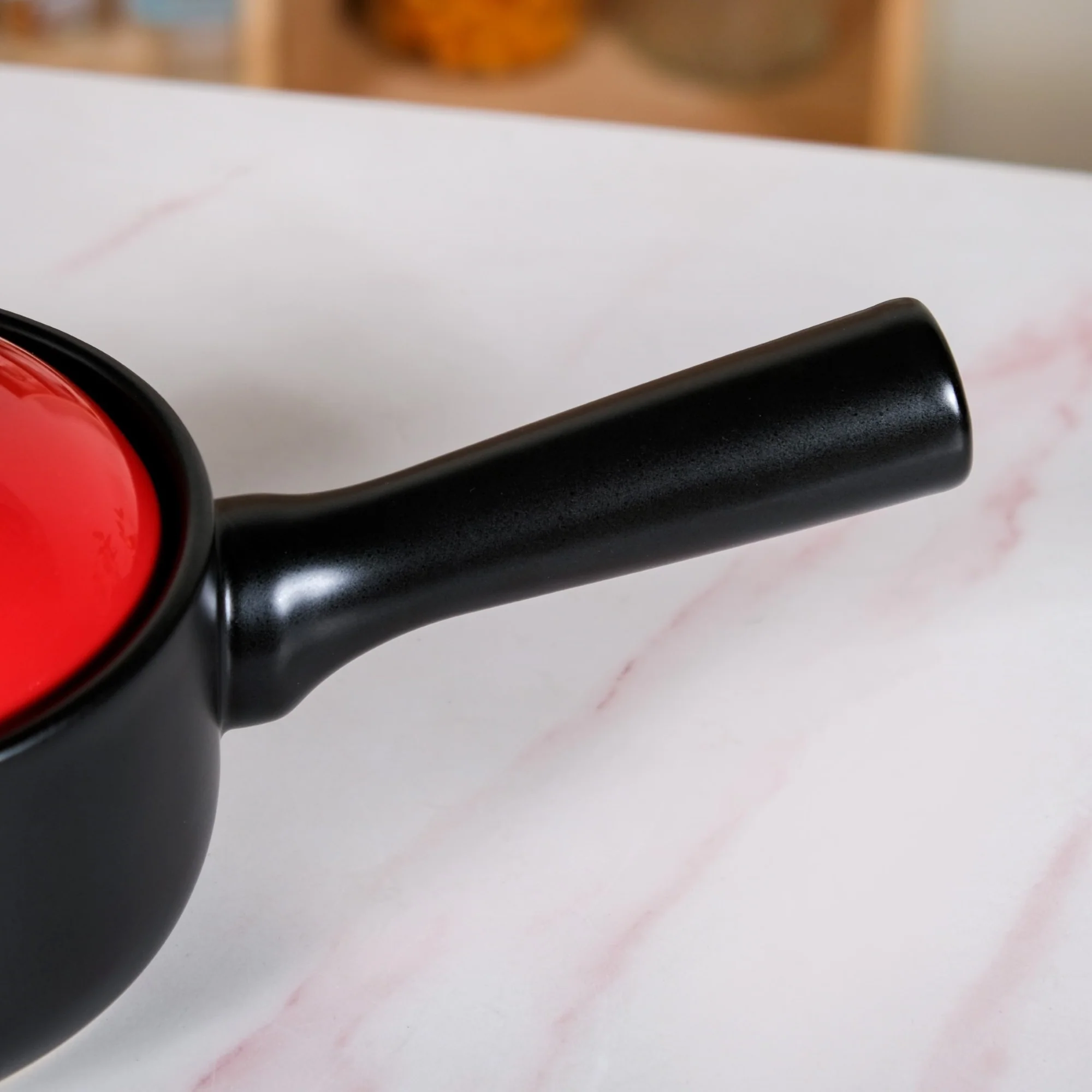 Rouge Ceramic Sauce Pan 1000ml - Image 9