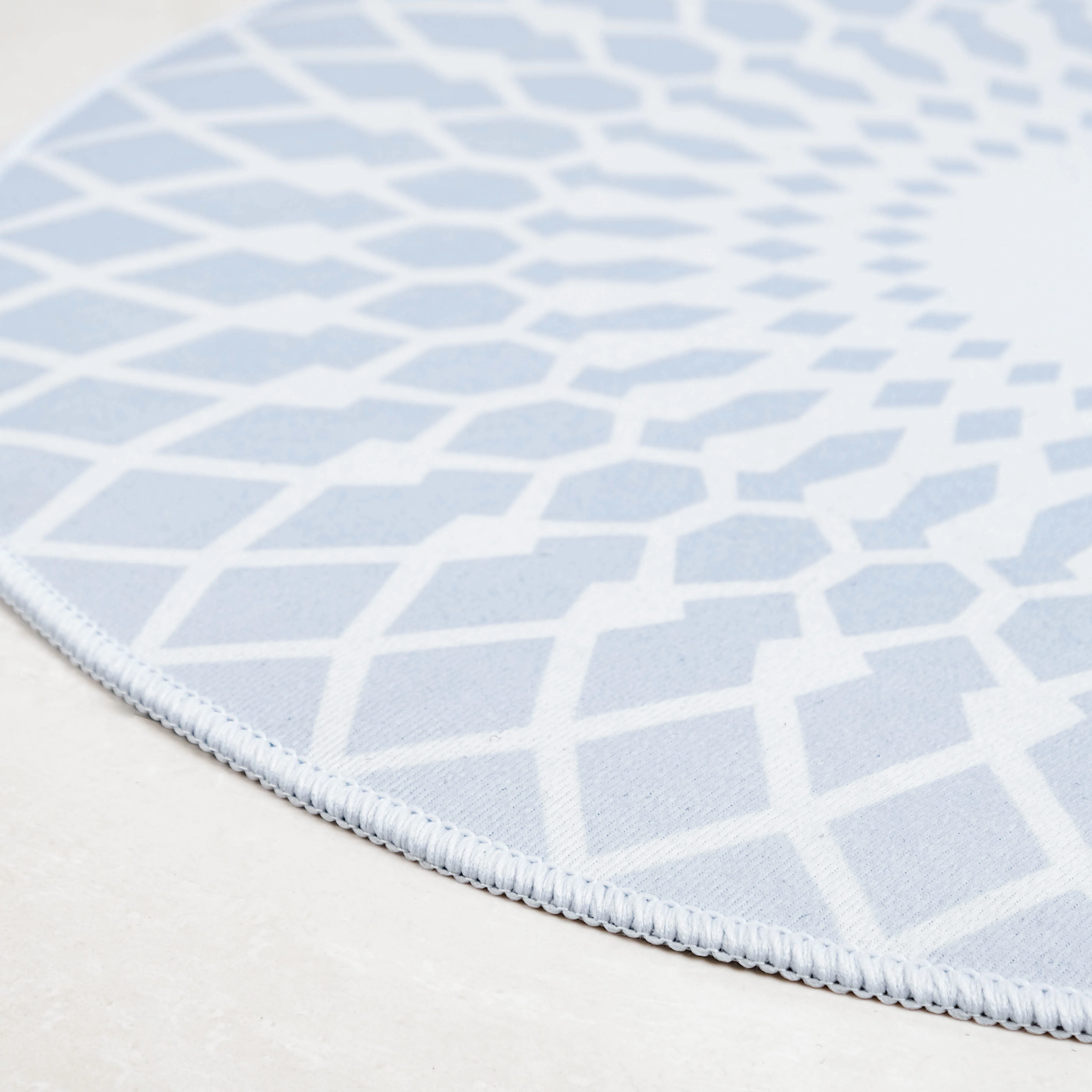 Round Carpet Grey - Image 3