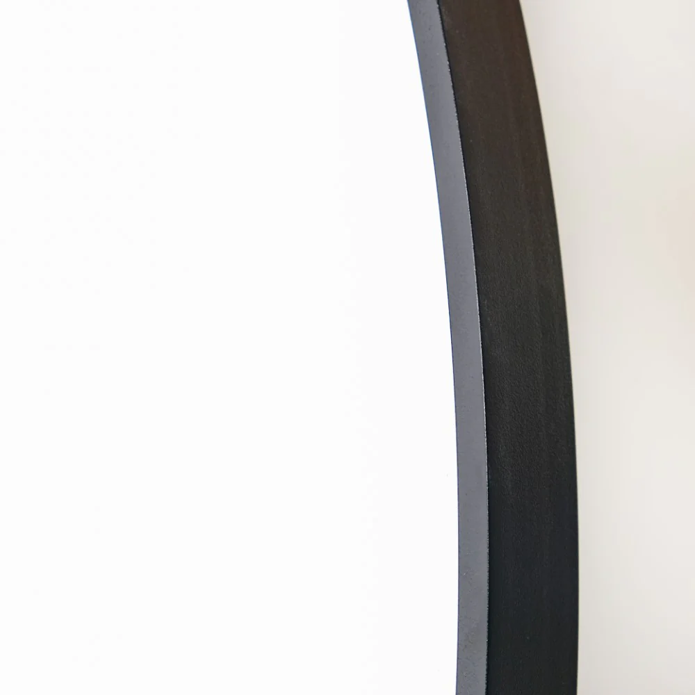 Round Wall Mirror Black 23 Inch - Image 6