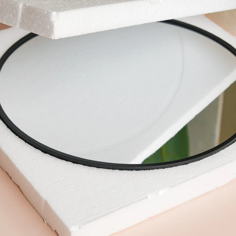 Round Mirror Black 31 Inch - Image 8