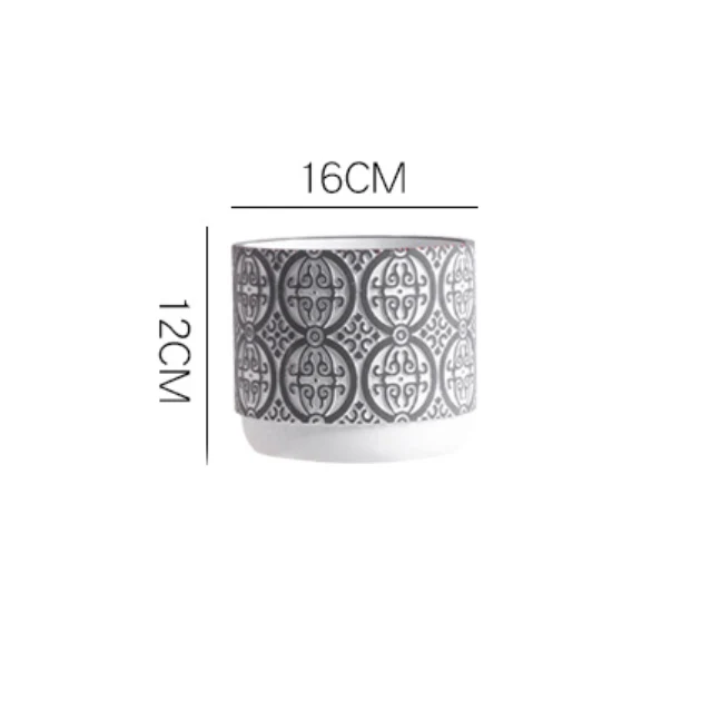 Round Pattern Pot Small - Image 12