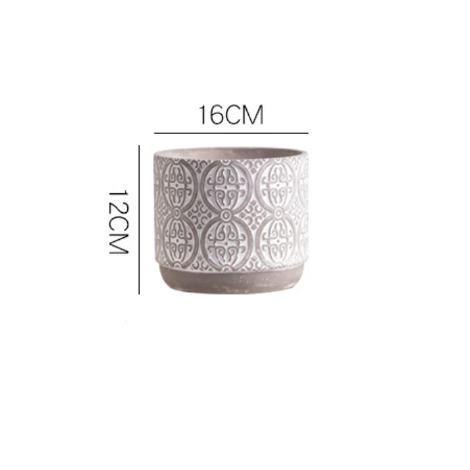 Round Pattern Pot Small - Image 13