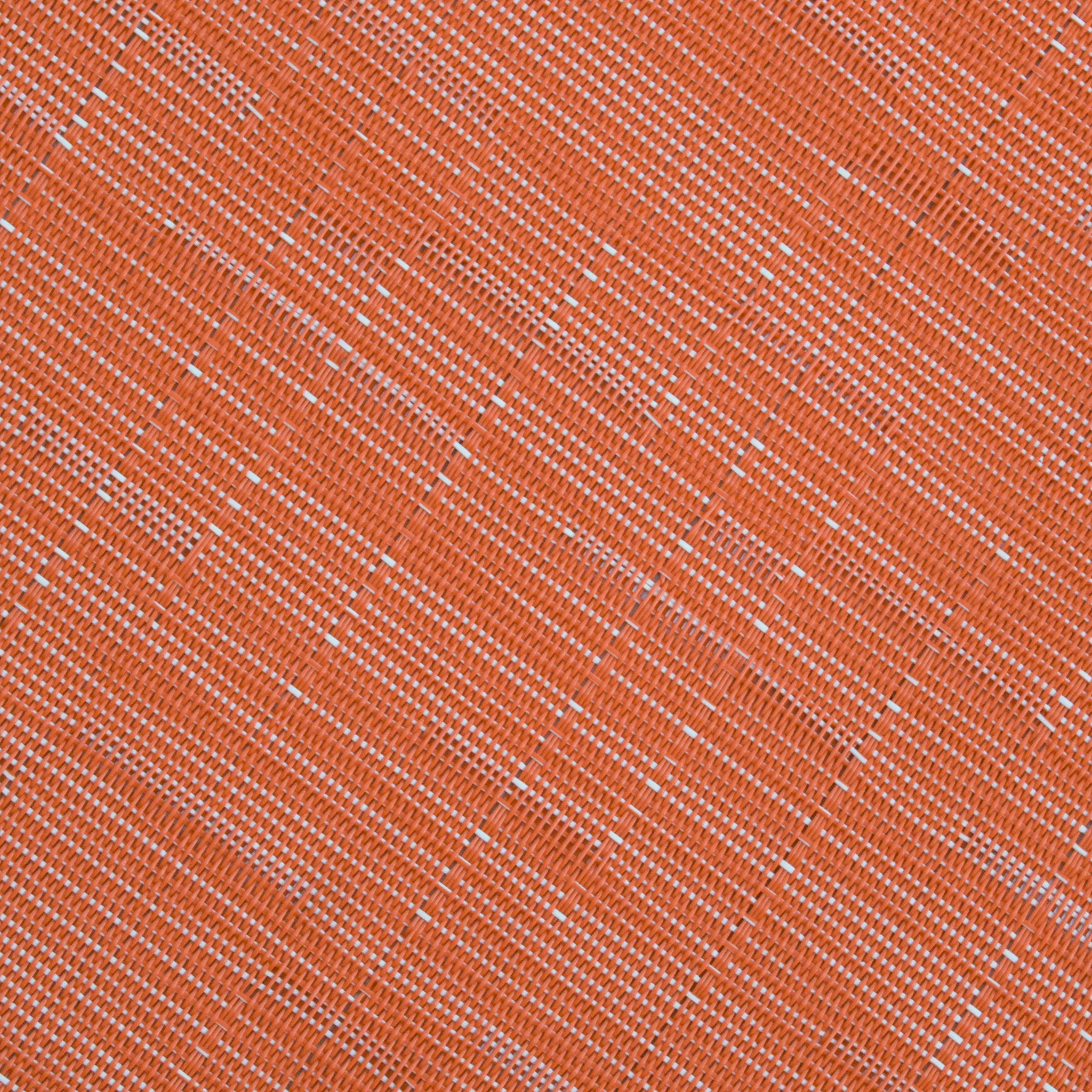Round Placemat Orange Set of 4 - Image 7