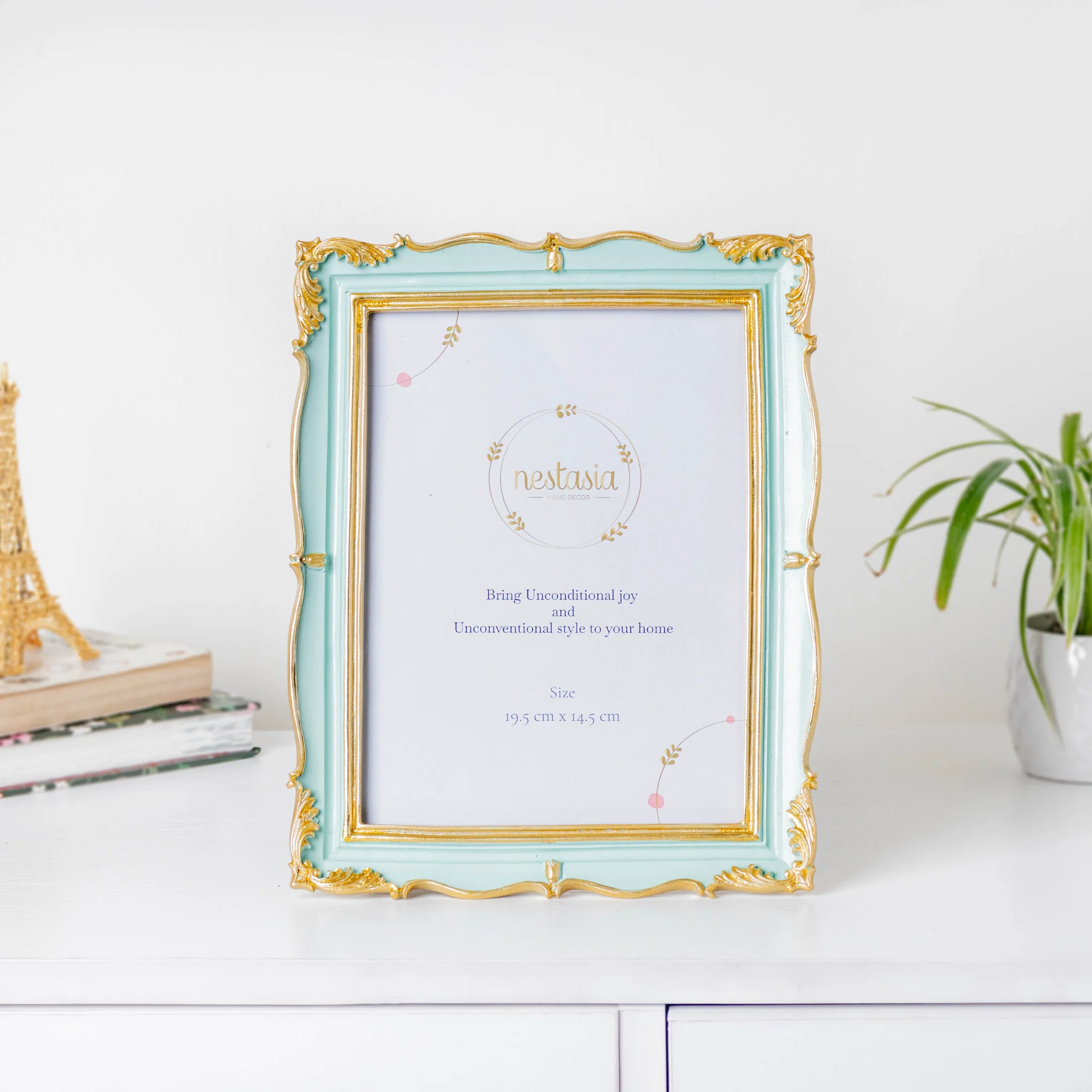Royal Pastel Green Large Photo Frame