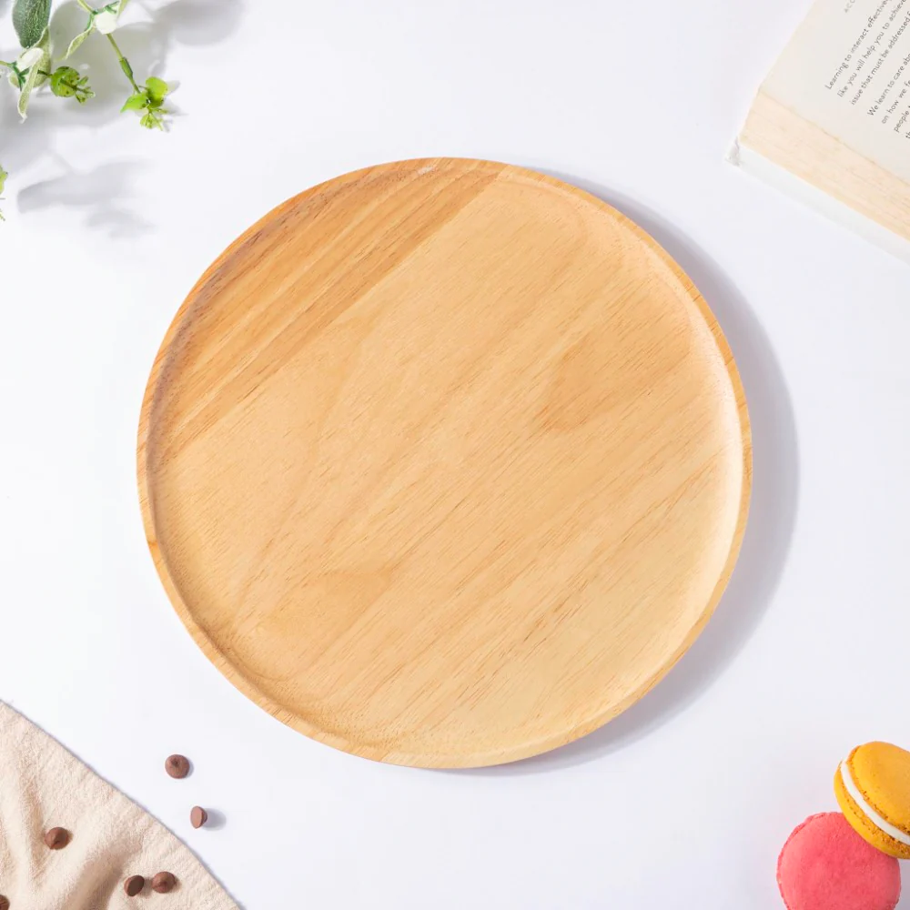 Rubber Wood Cake Stand With Dome 10 inch - Image 5
