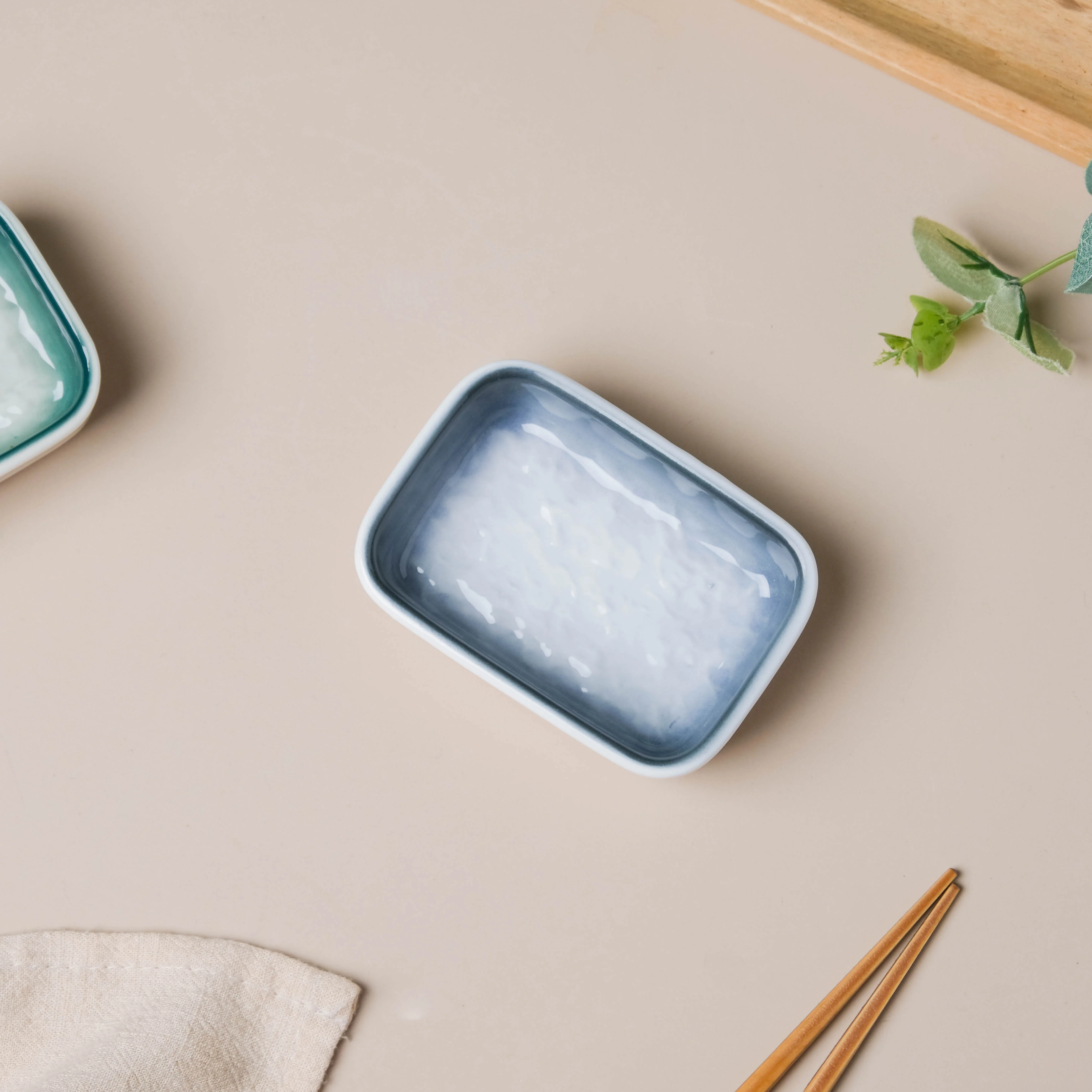 Rustic Blue Dip Bowl - Image 4