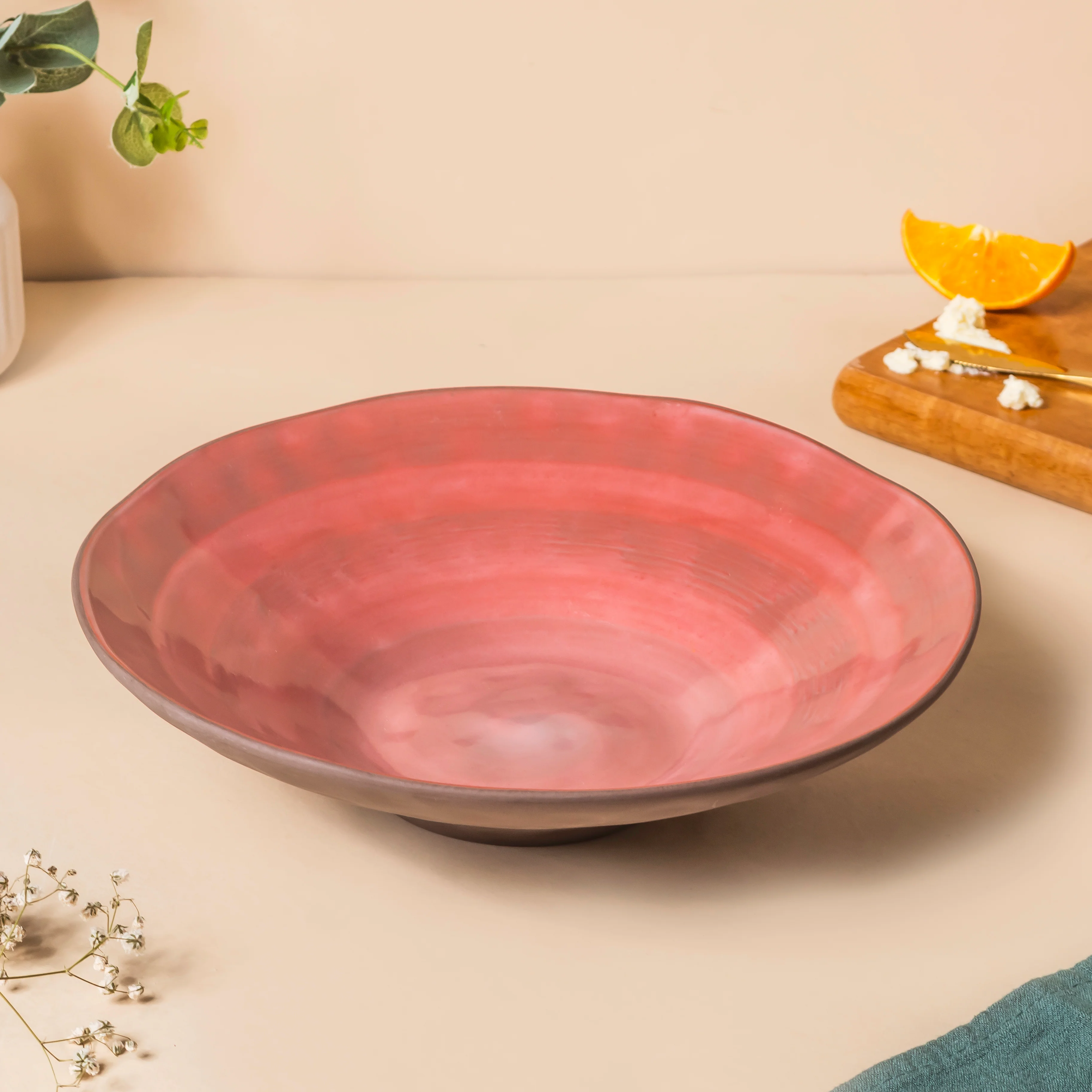 Rustic Large Serving Bowl 9.5 Inch 800 ml - Image 6