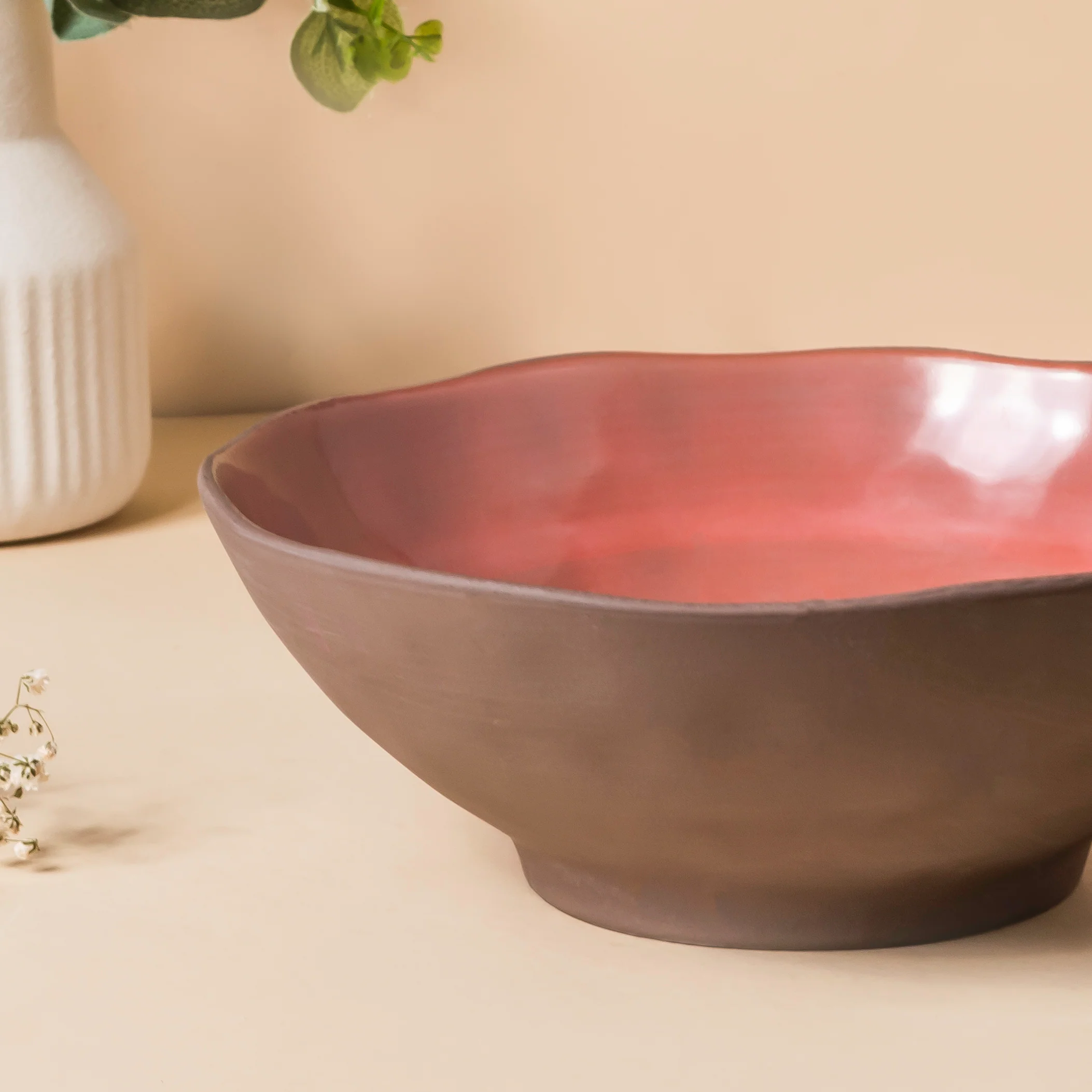 Rustic Small Serving Bowl 8 Inch 700 ml - Image 6