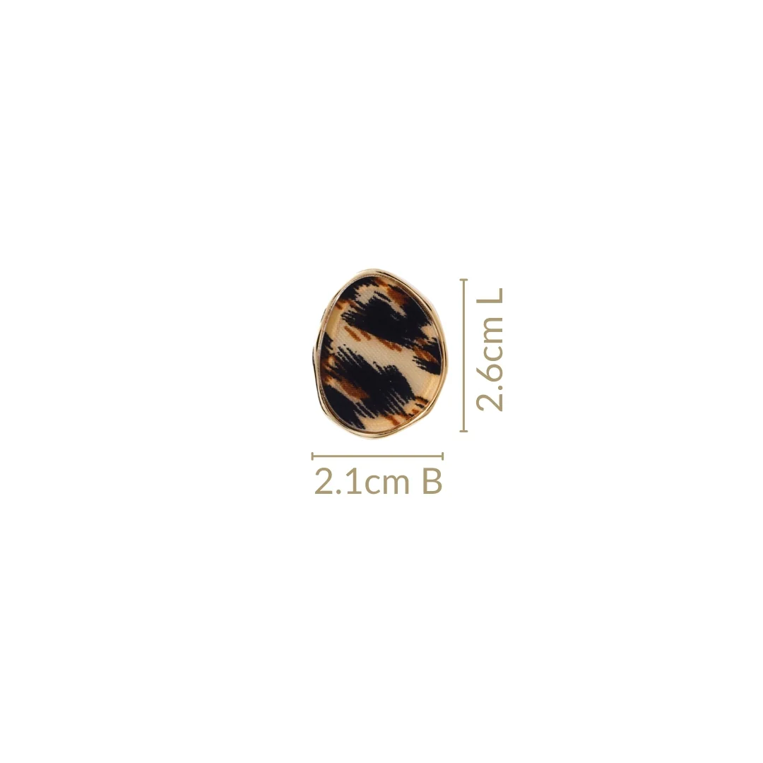 Safari Stud Earrings - Image 3