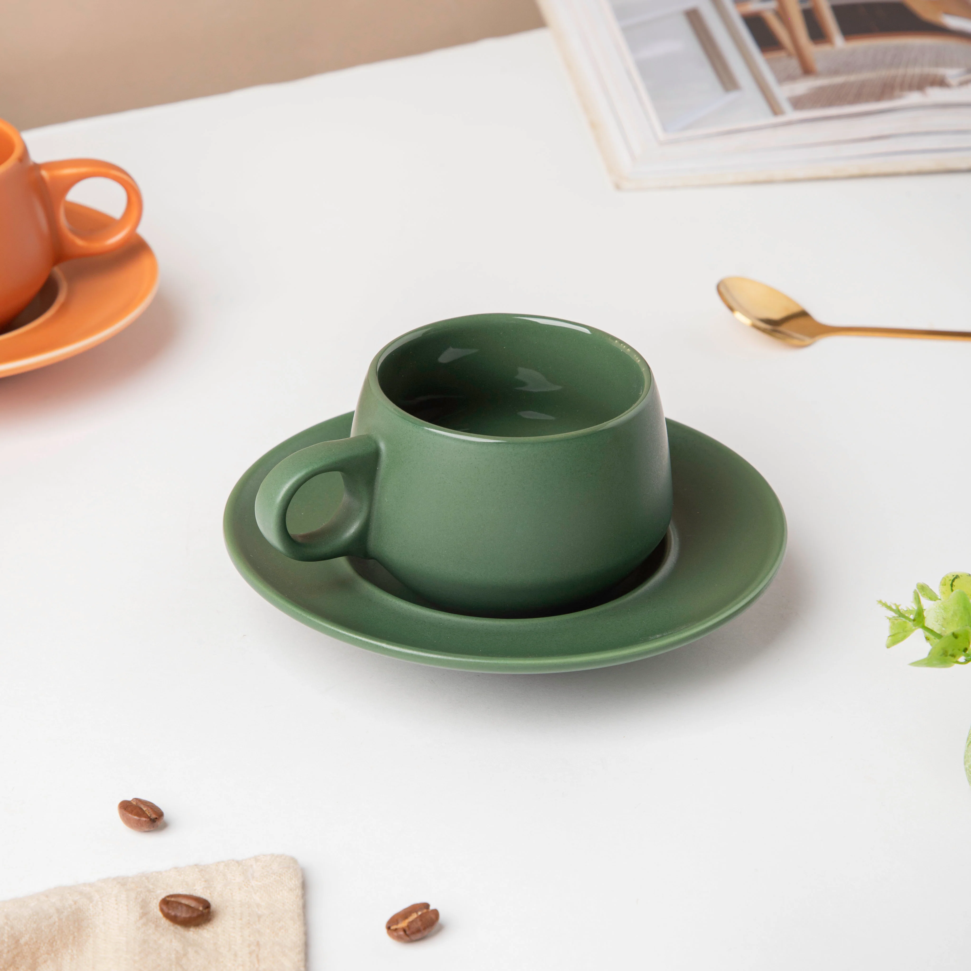 Sage Green Cup Set 100 ml - Image 3