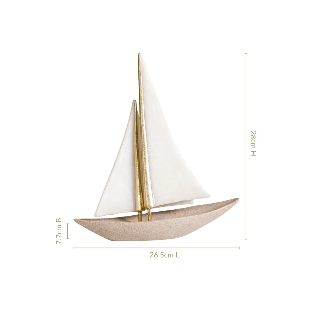 Sailboat Decor Accent - Image 3