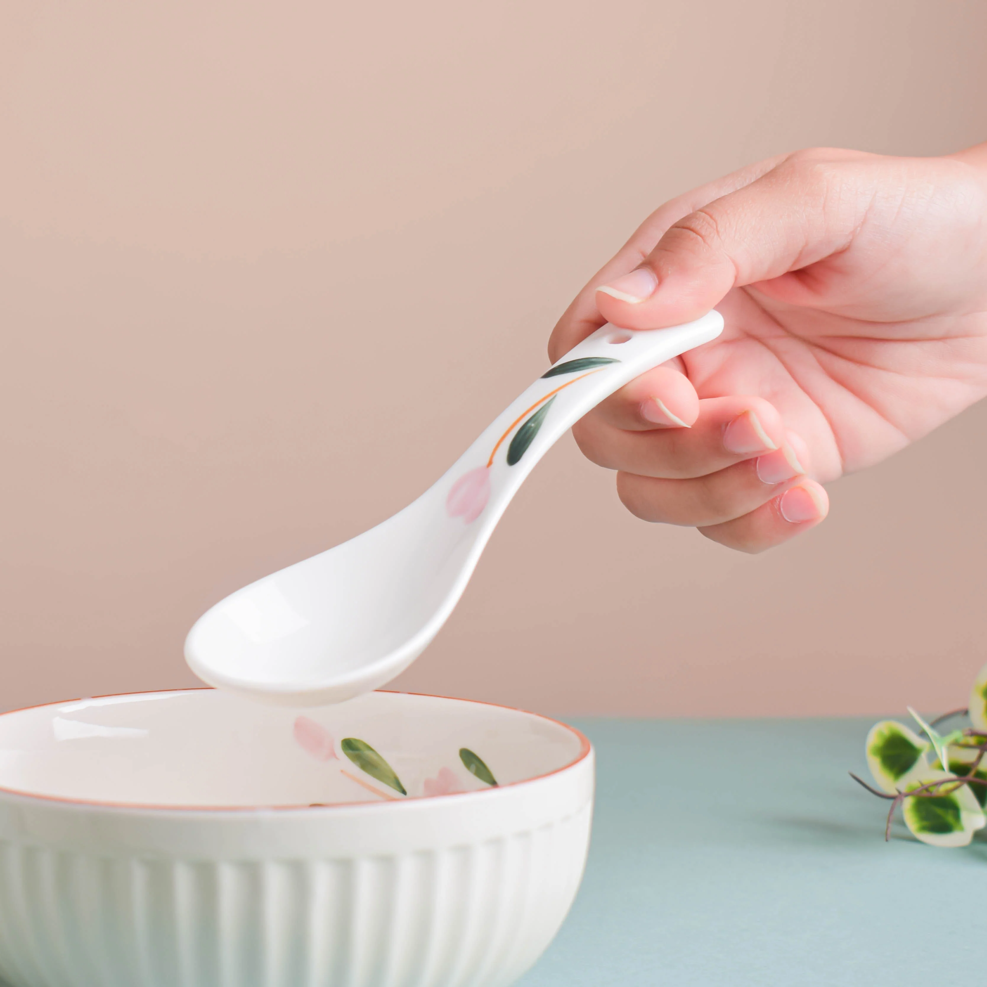 Sakura 21 Piece Snack Set For 6 - Image 14