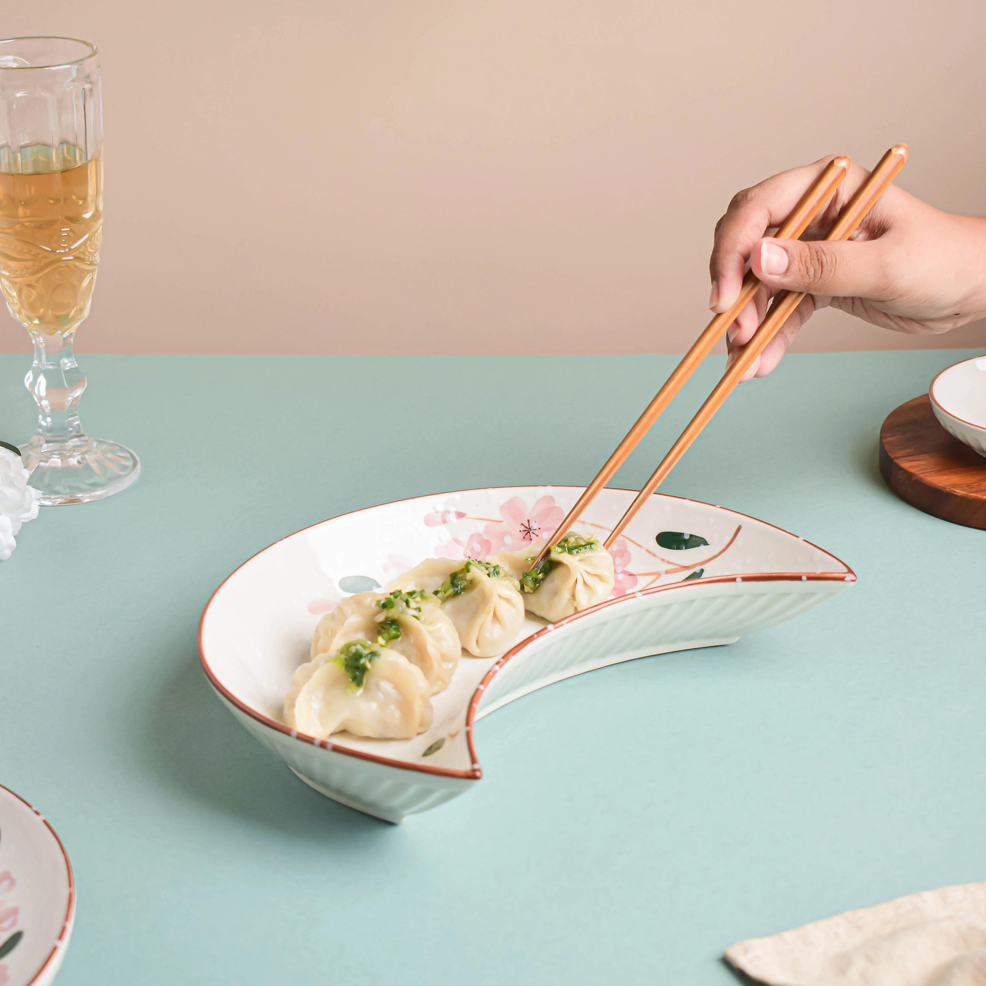 Sakura 21 Piece Snack Set For 6 - Image 8