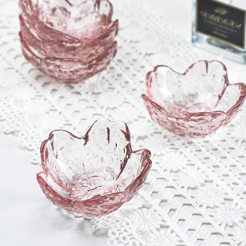 Sakura Styled Glass Dip Bowl Set of 2 - Image 10