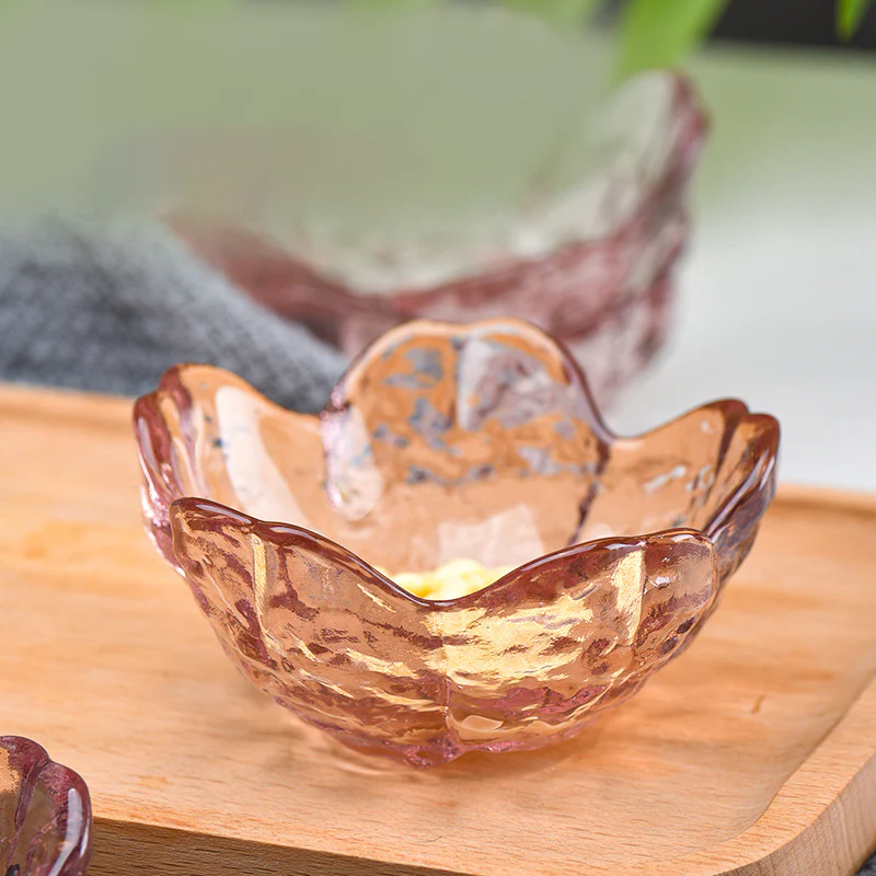 Sakura Styled Glass Dip Bowl Set of 2 - Image 12