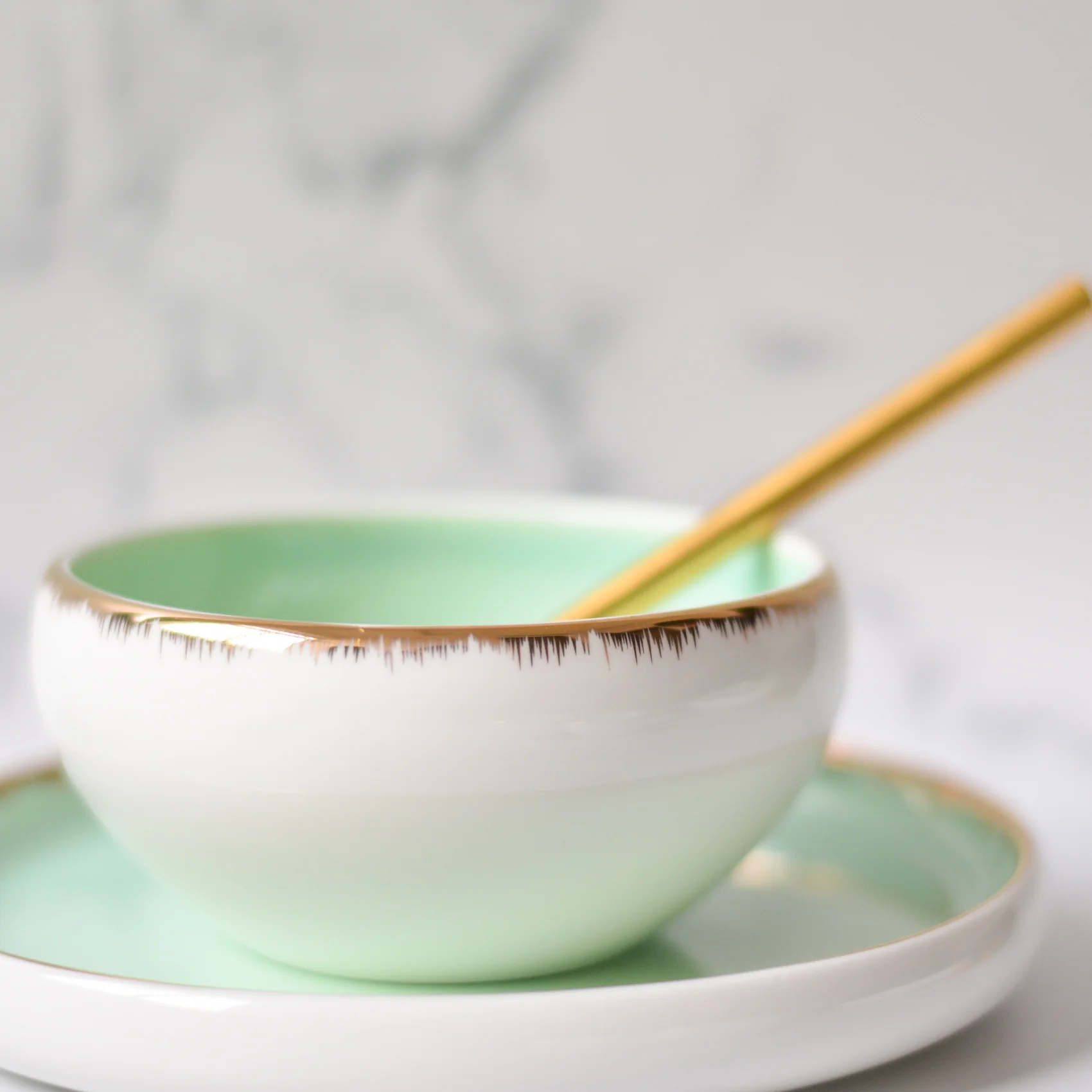 Salad Bowl Mint 300 ml - Image 8