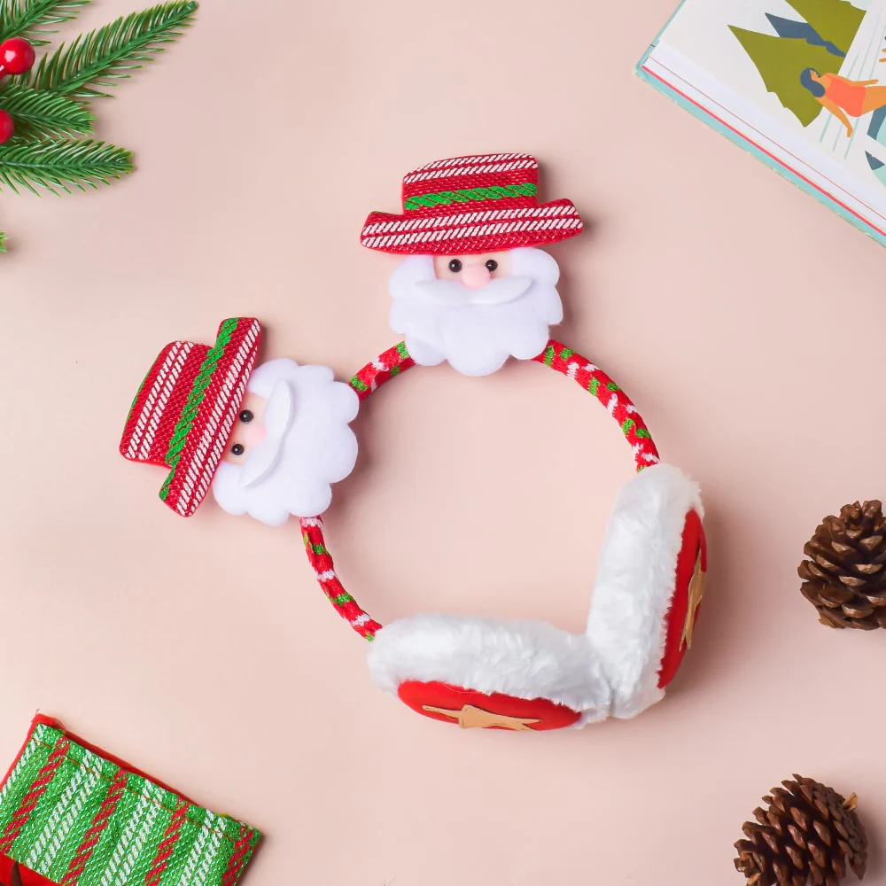 Santa Claus Winter Earmuffs For Christmas