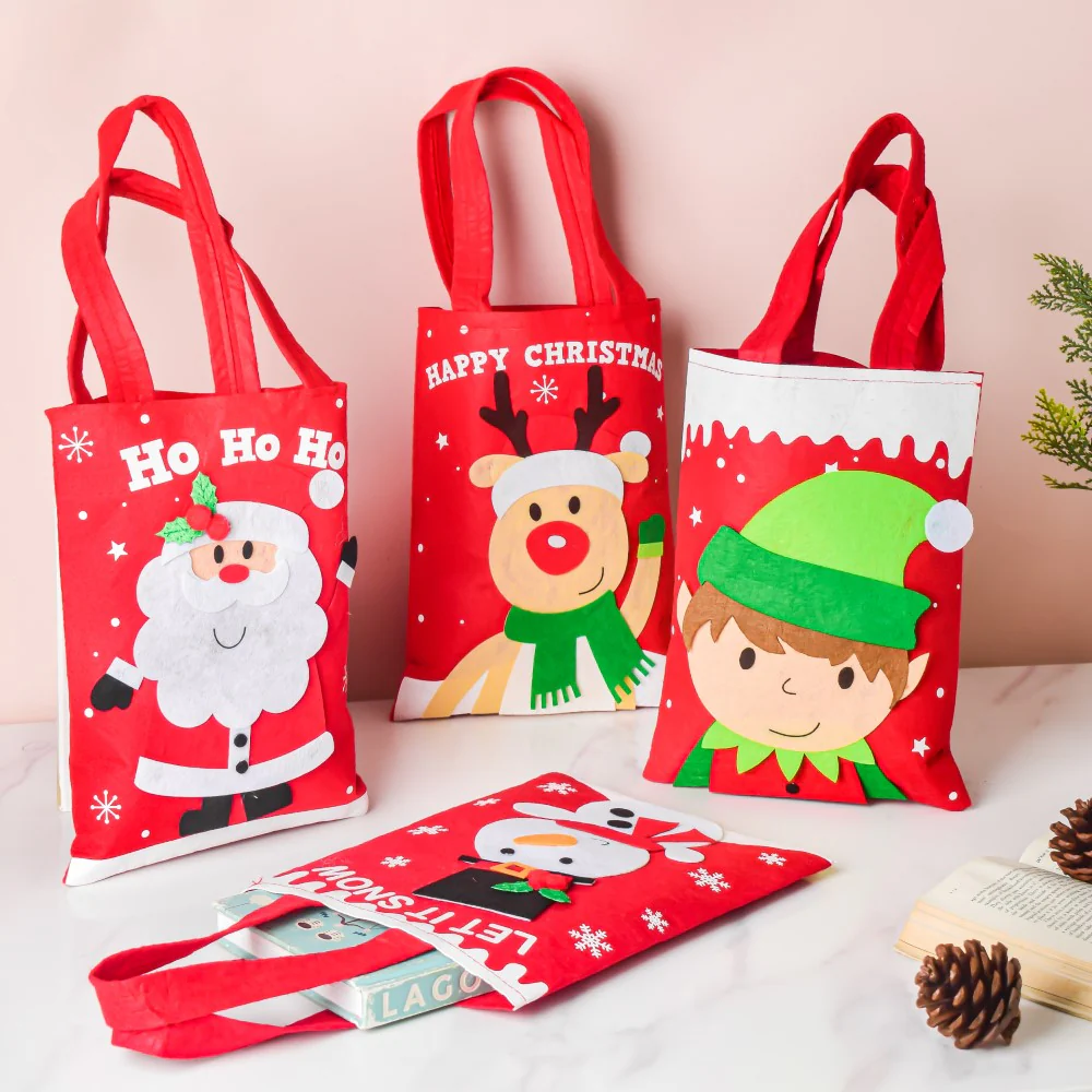Santa Hohoho Christmas Gift Bag 10.5 Inch - Image 7