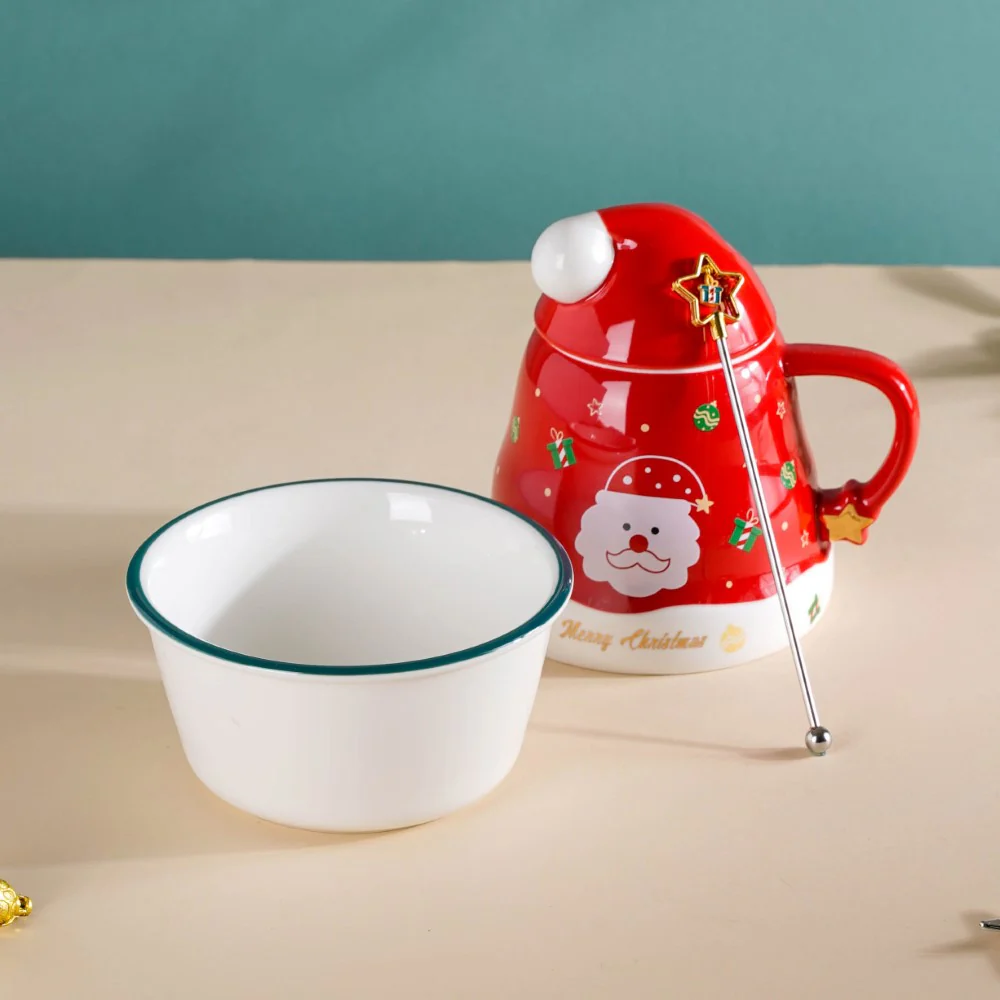 Santa-mental Merry Christmas Hamper Set of 4 - Image 4