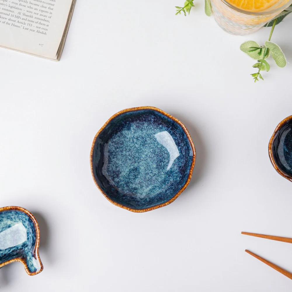 Sapphire Ceramic Dip Bowl 50ml - Image 4