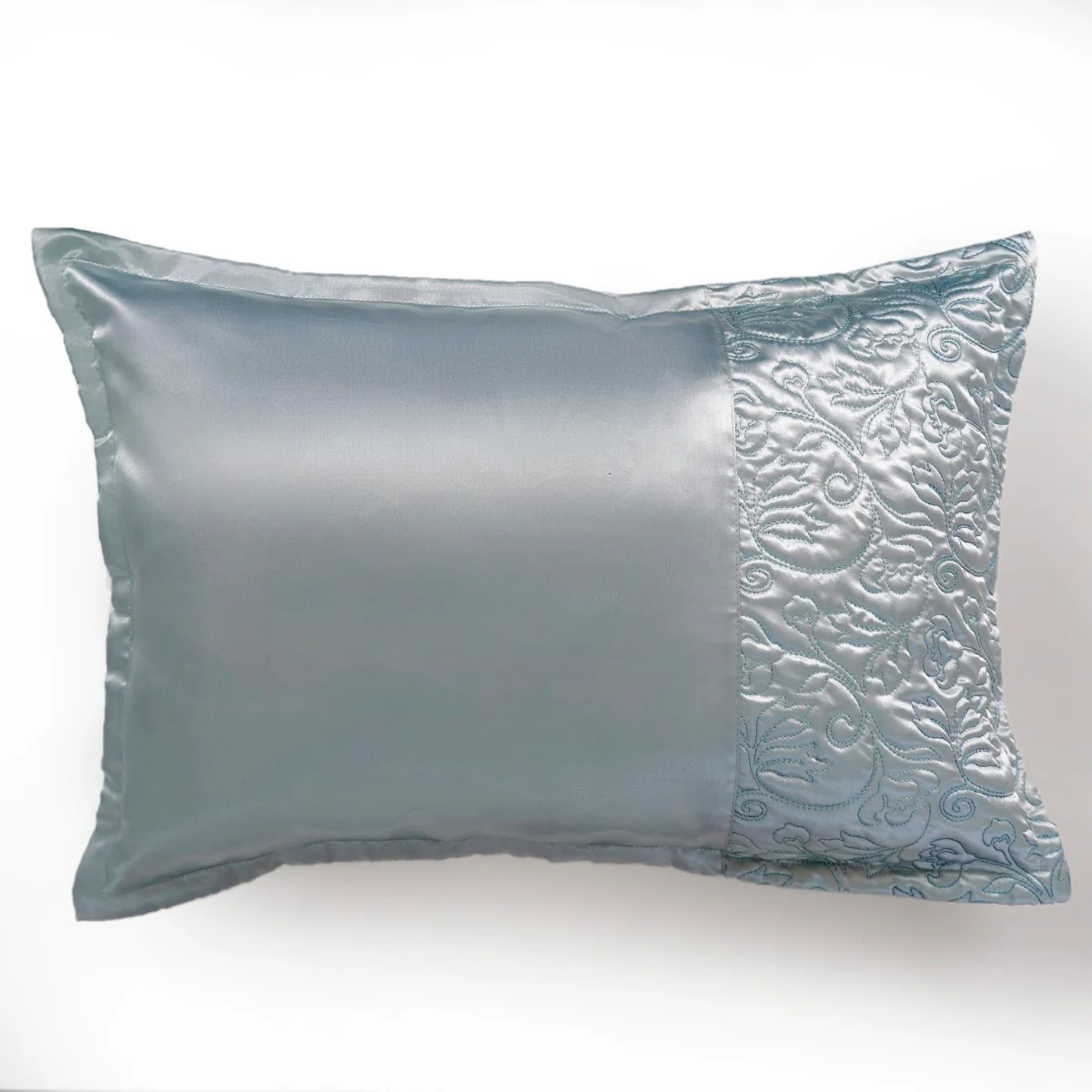 Satin Bed Cover And Pillow Cover Set Of 3 - Image 3