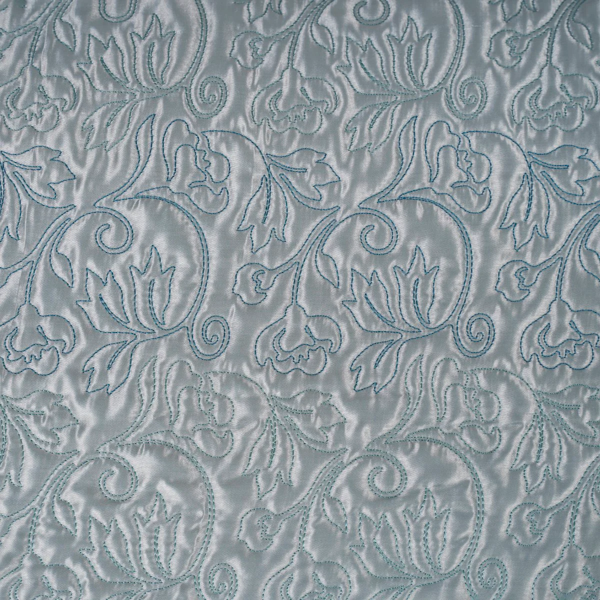 Satin Bed Cover And Pillow Cover Set Of 3 - Image 7