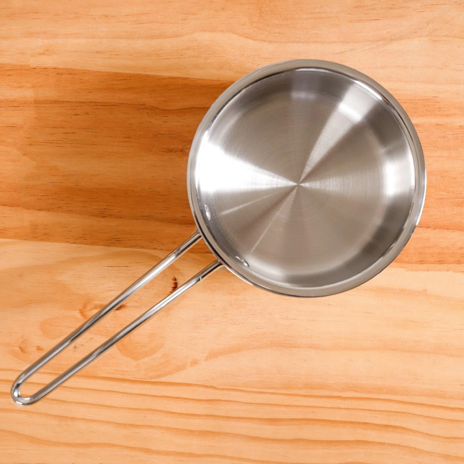 Saucepan Tri Ply Stainless Steel Heavy Bottom 1500ml - Image 8