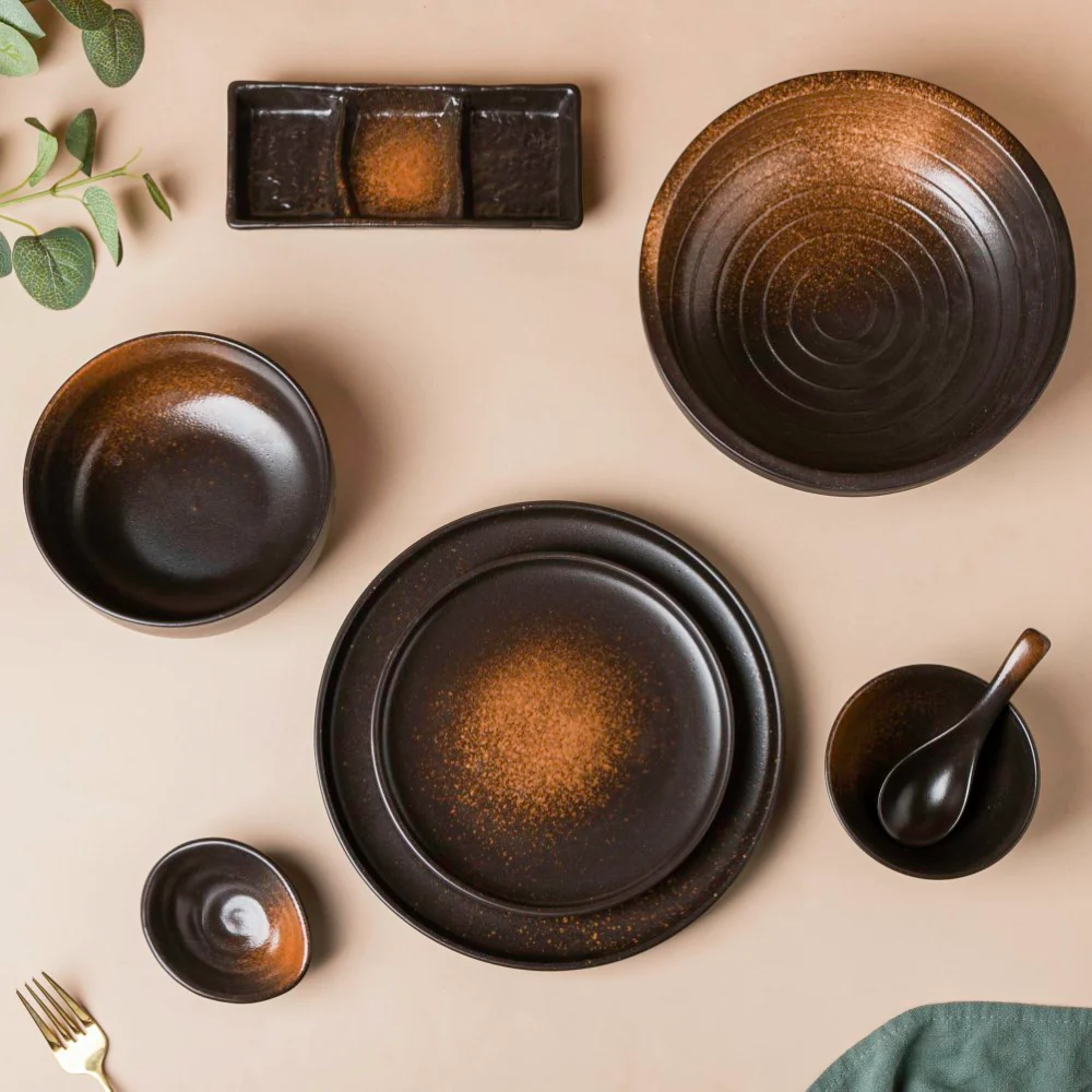 Savanna Stoneware 34 Piece Dinner Set For 6 - Image 3