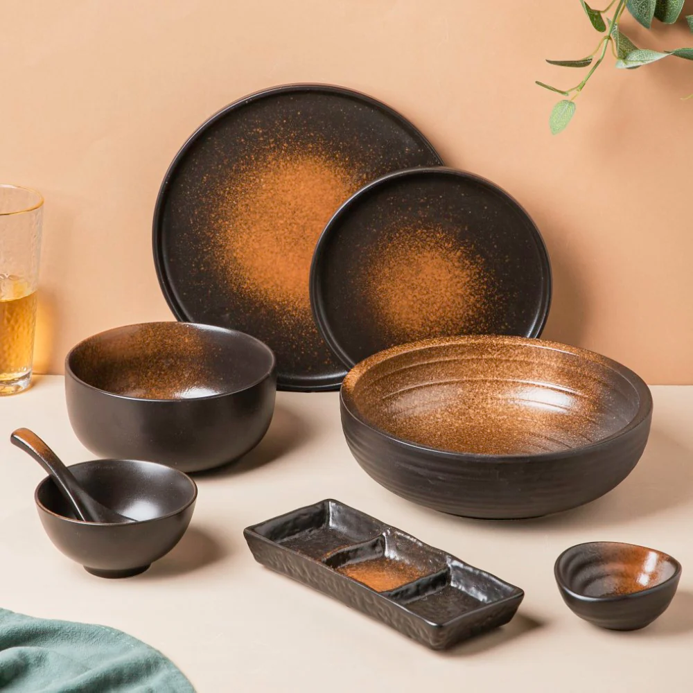 Savanna Stoneware 34 Piece Dinner Set For 6 - Image 4