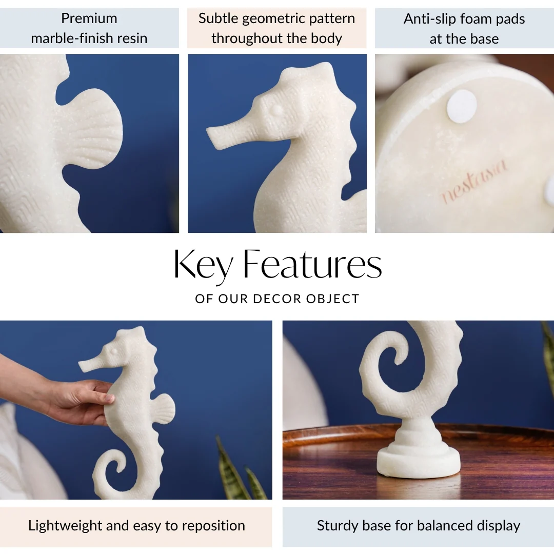 Seahorse Sculpture Large - Image 5