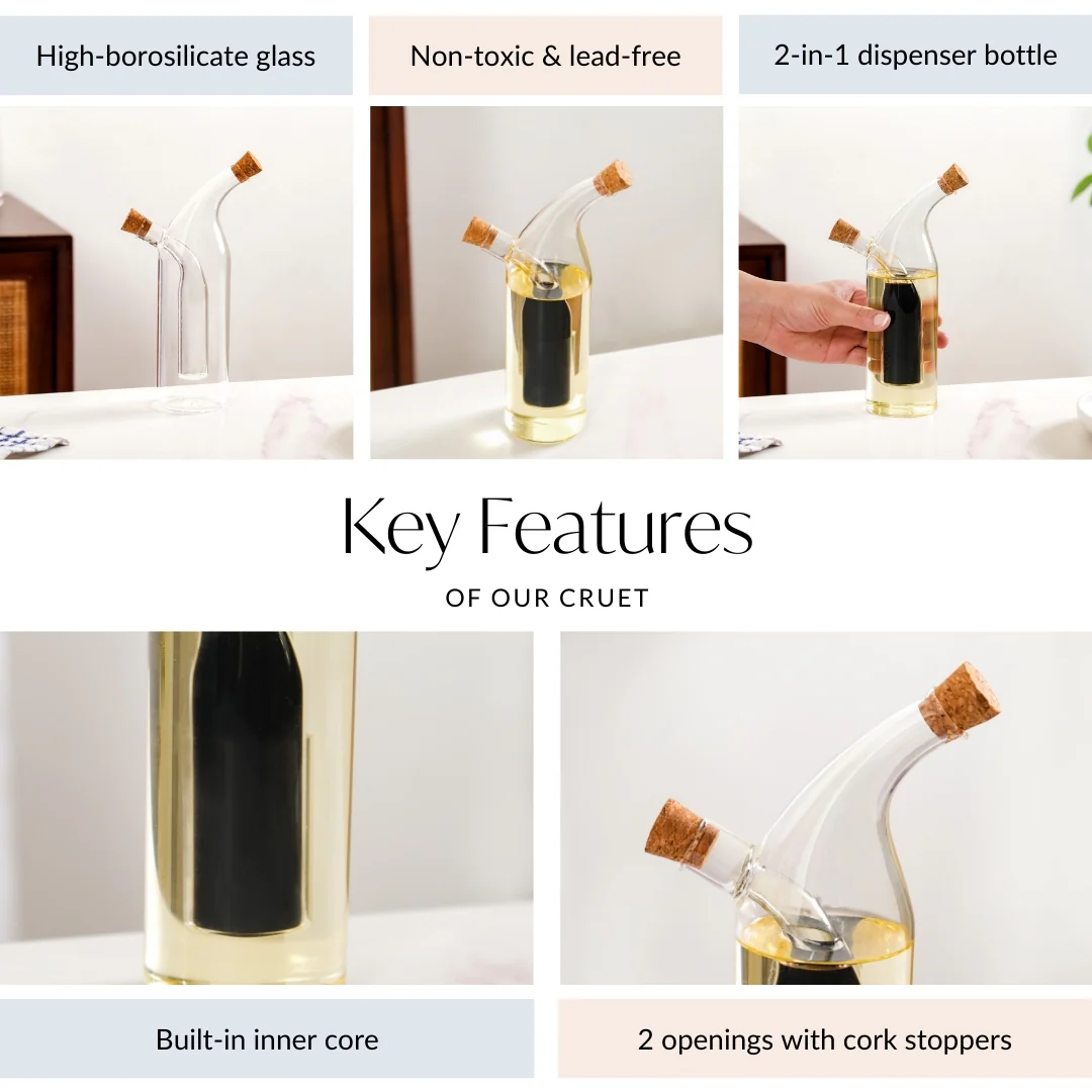 Seasoned Oil Cruet Dispenser - Image 5