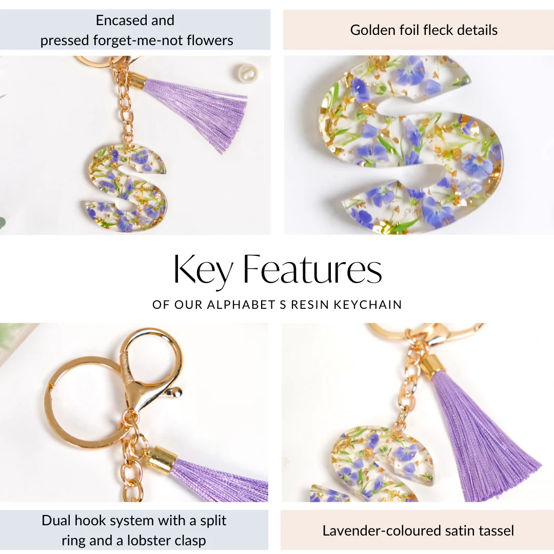 Secret Garden S Keychain With Satin Tassel - Image 5