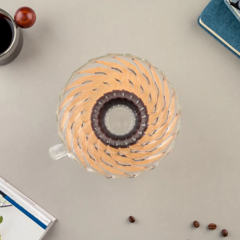 Self Brew V60 Glass Drip Coffee Maker with Pot 700ml - Image 6