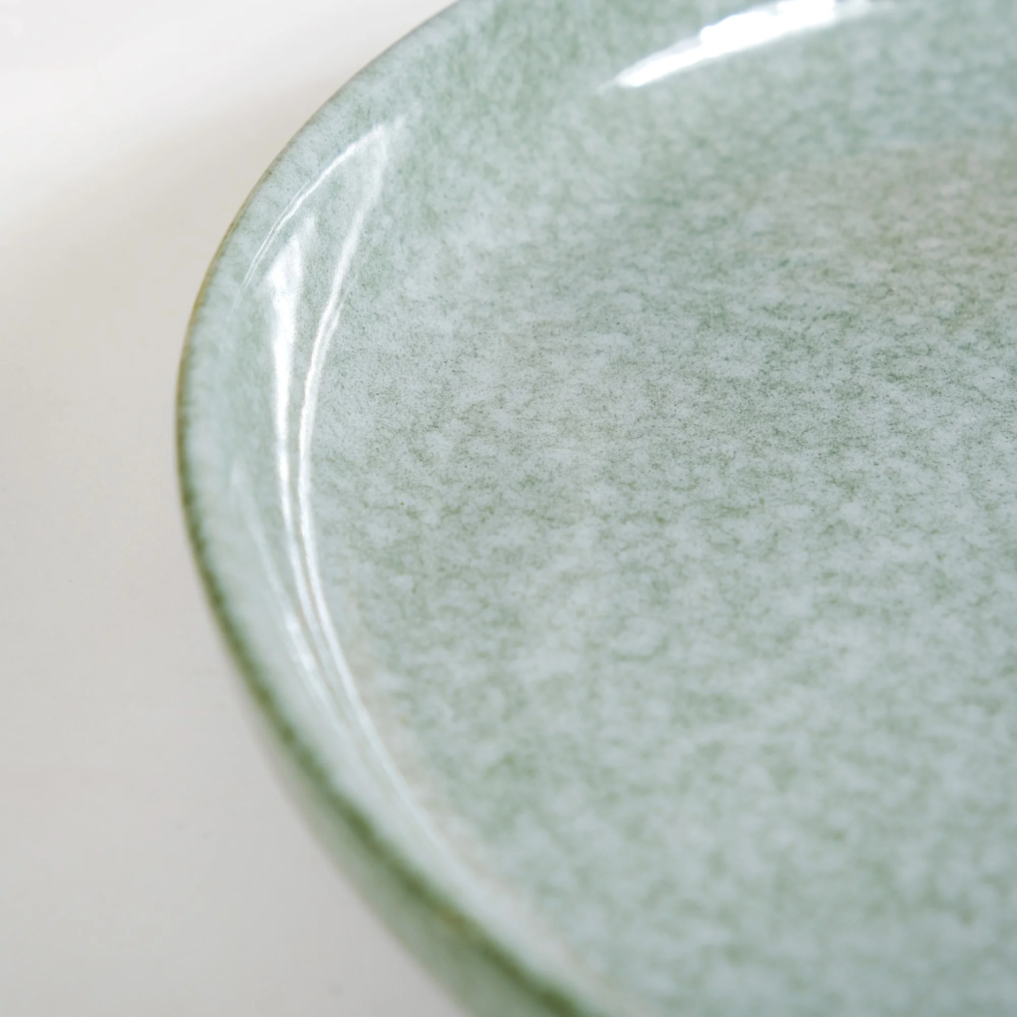 Sera Ceramic Dinner Plate Set Of 6 Sage Green 10 Inch - Image 7