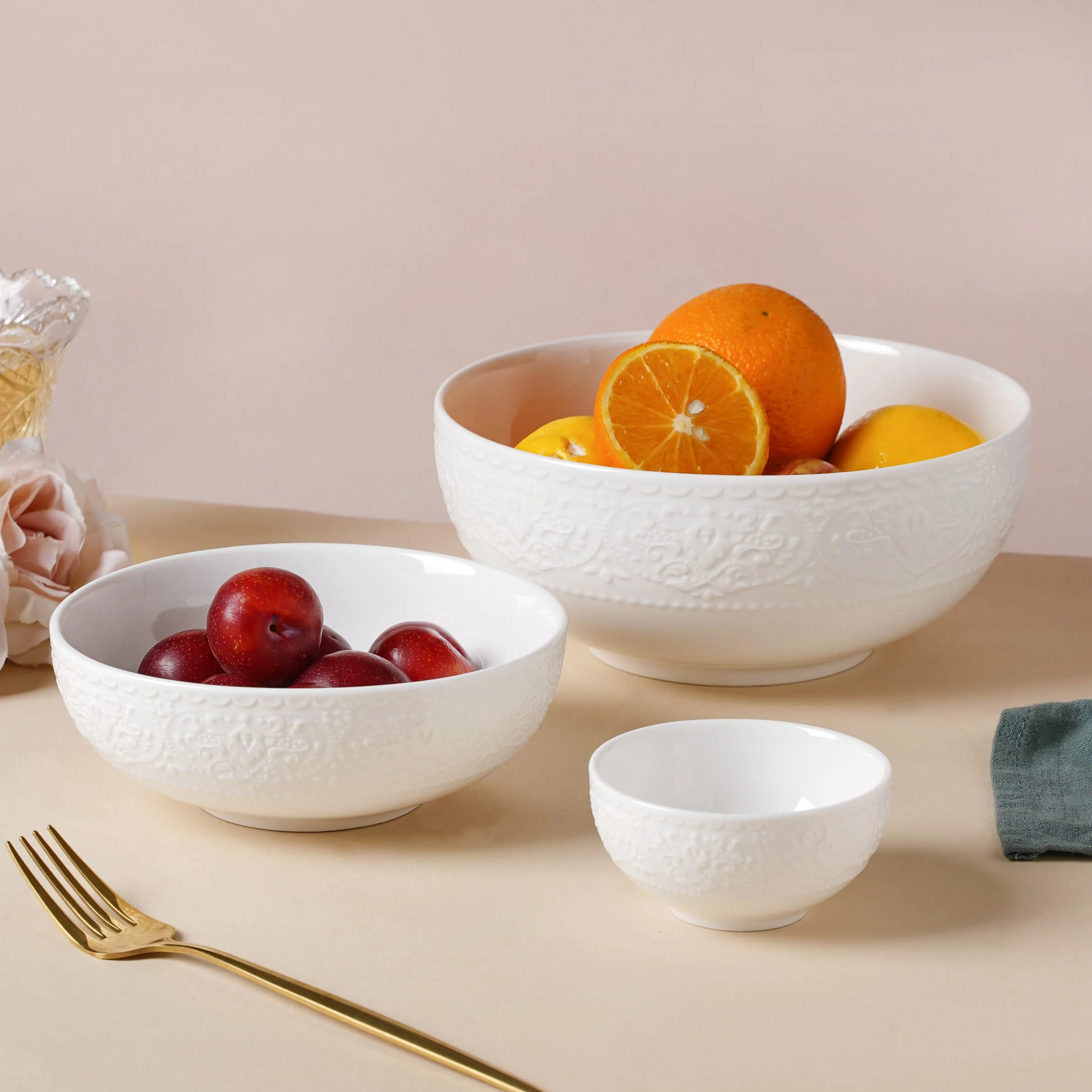 Serena 22 Piece Dinner Set For 6 - Image 3