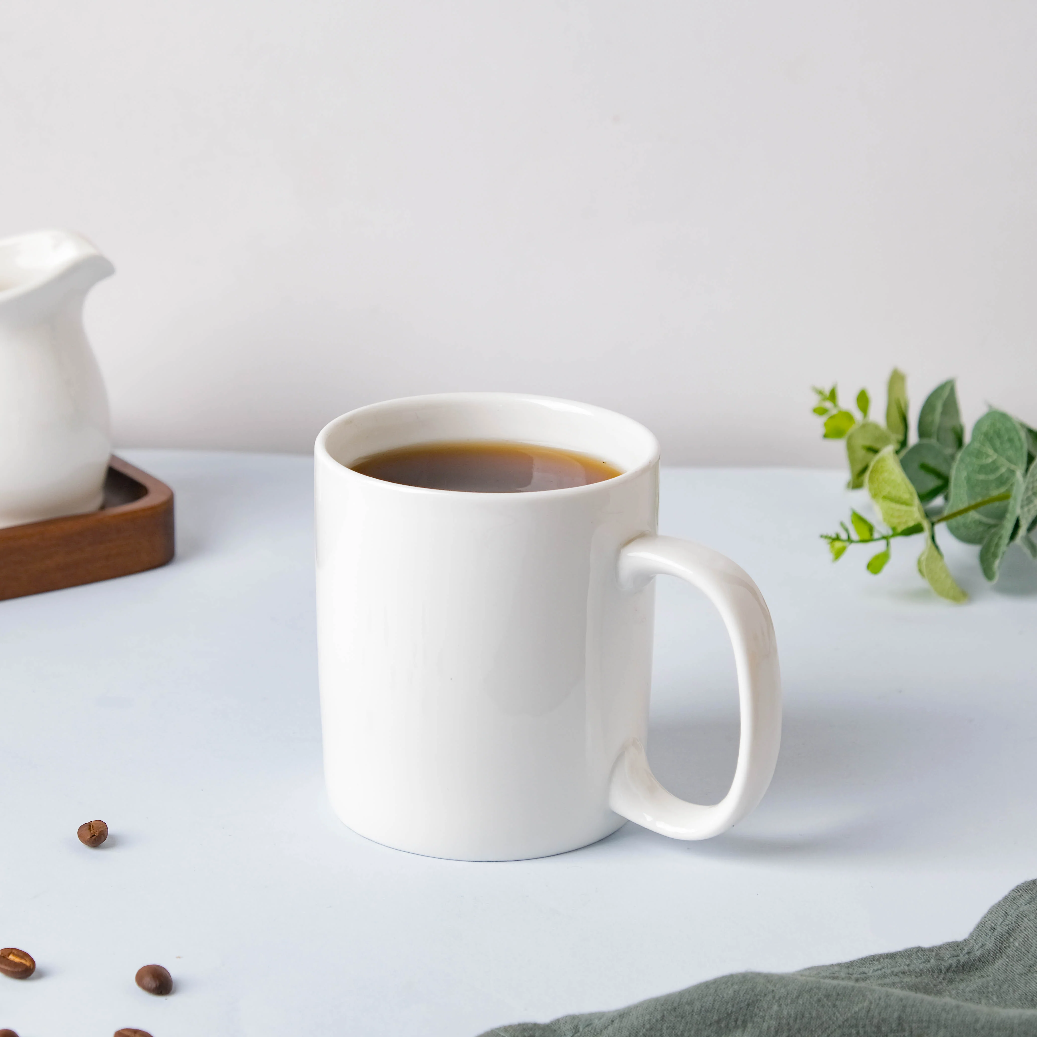 Serena White Truffle Mug 300 ml - Image 4