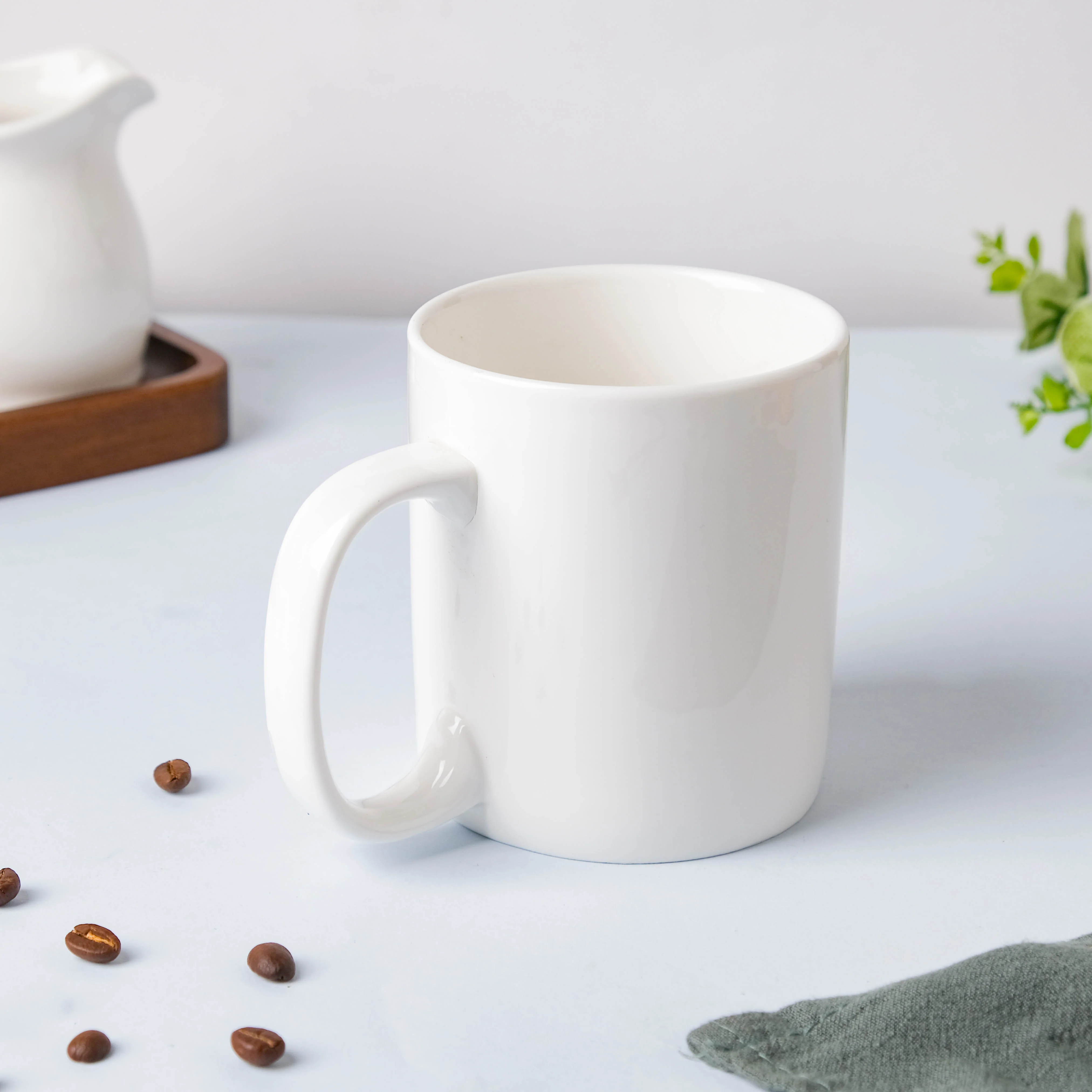 Serena White Truffle Mug 300 ml - Image 5