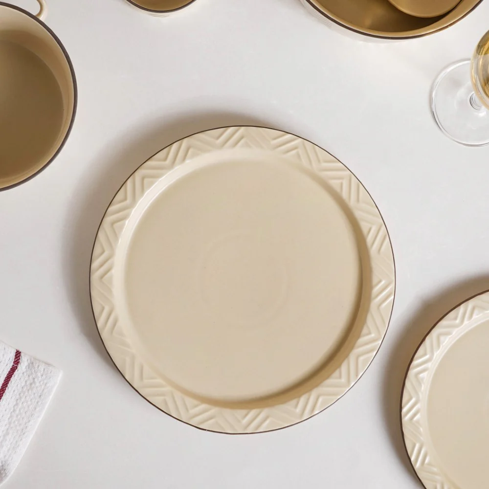 Serenity White 36 Piece Dinner Set For 6 - Image 5