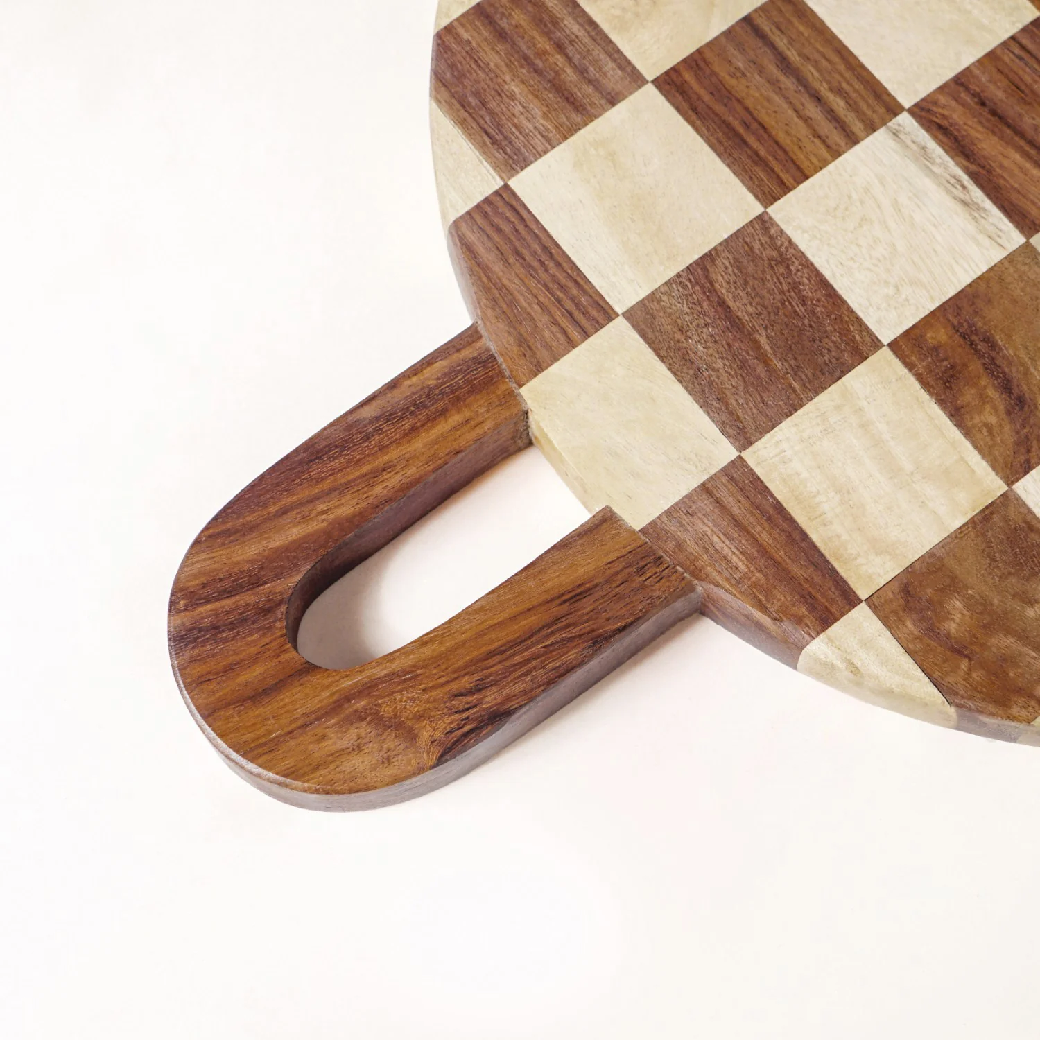 Serve And Slice Atelier Round Checkered Cheese Platter 30cm - Image 6